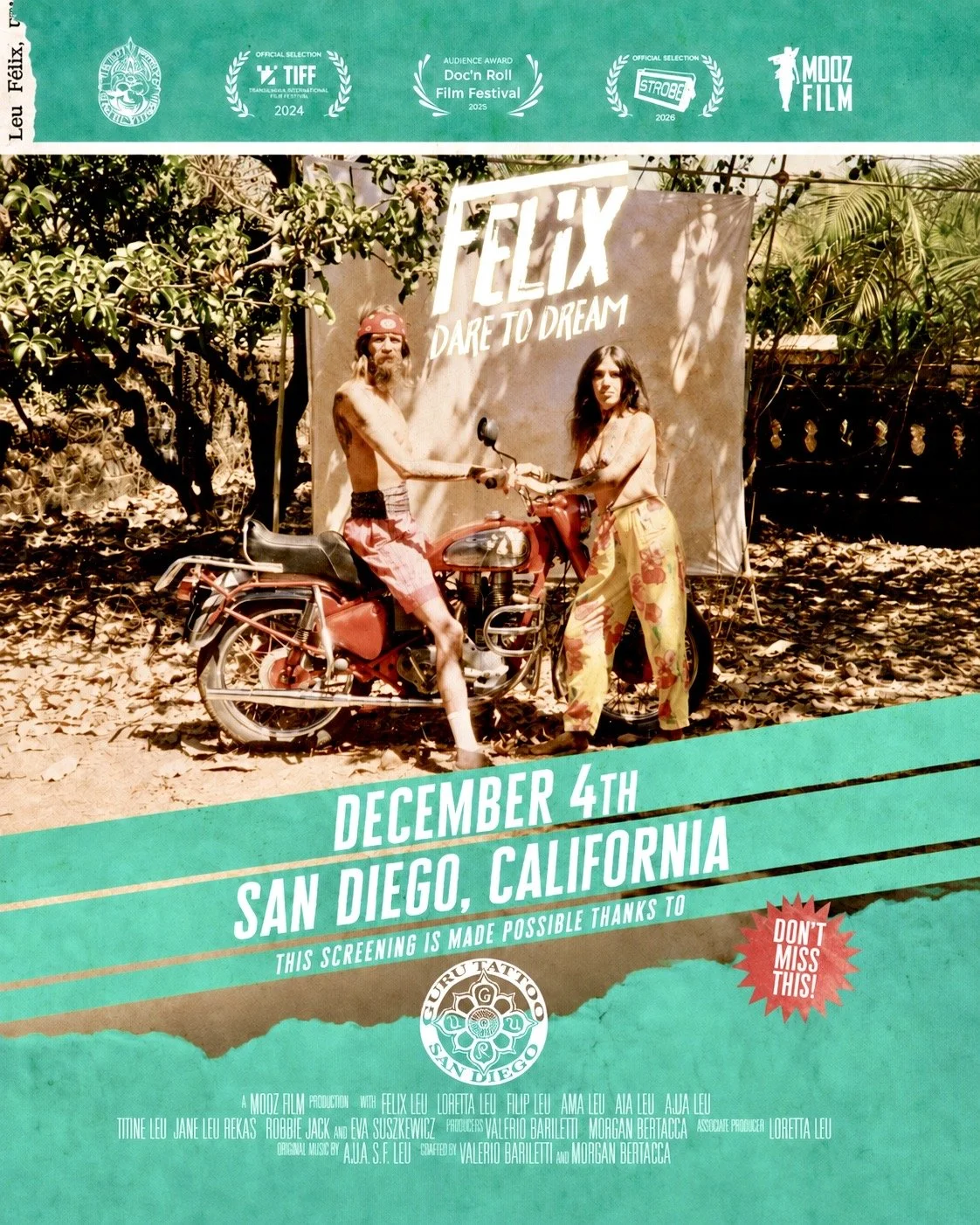 Felix, Dare to Dream Screening Flyer