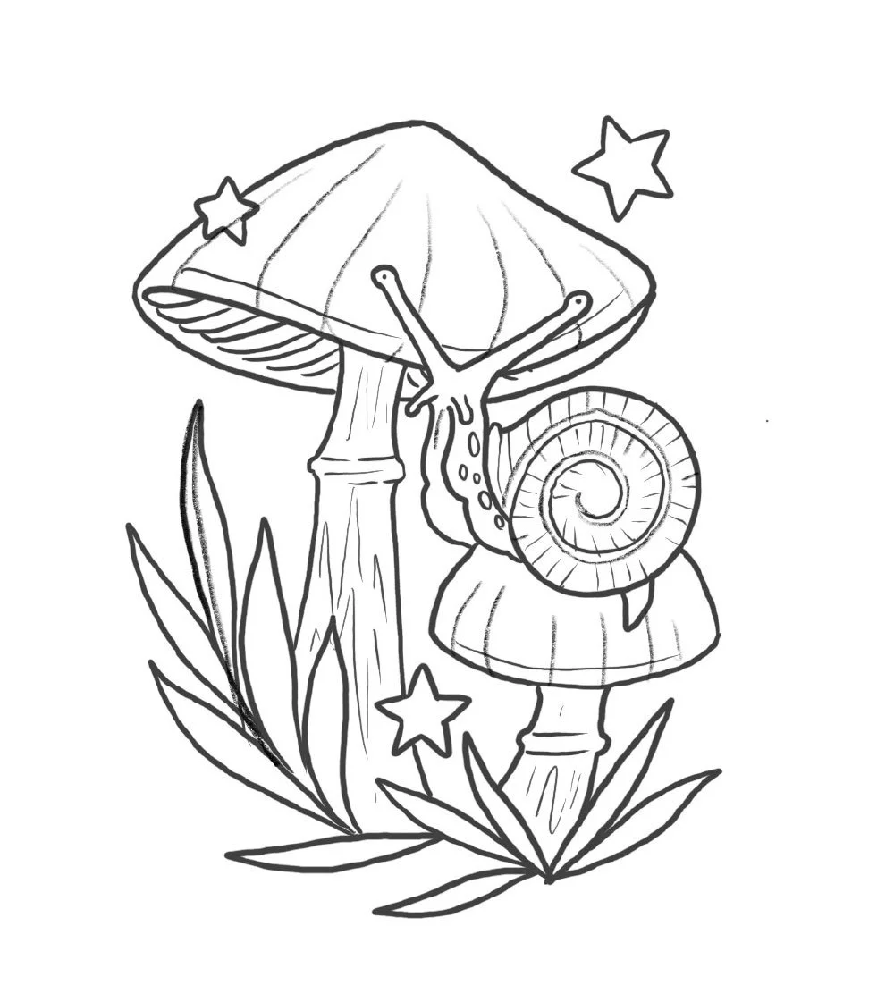 Snail_Shroom_Andi_GuruTattooFlash.jpg