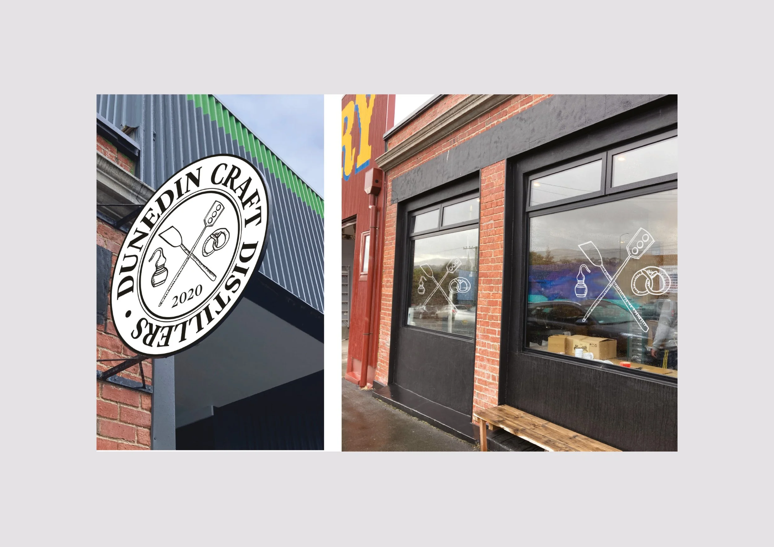 Dunedin Craft Distillers Branding