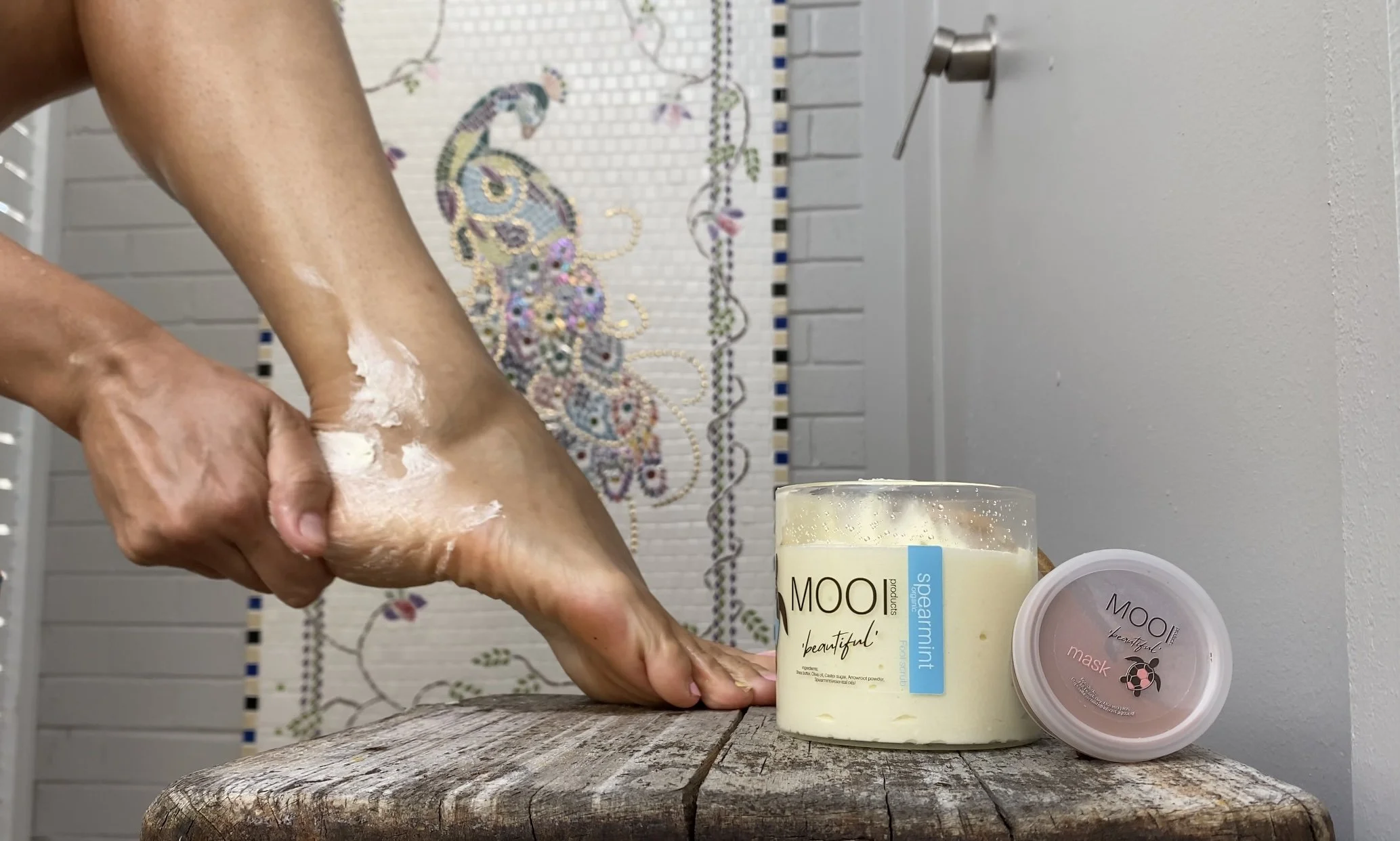 Spearmint Foot Scrub