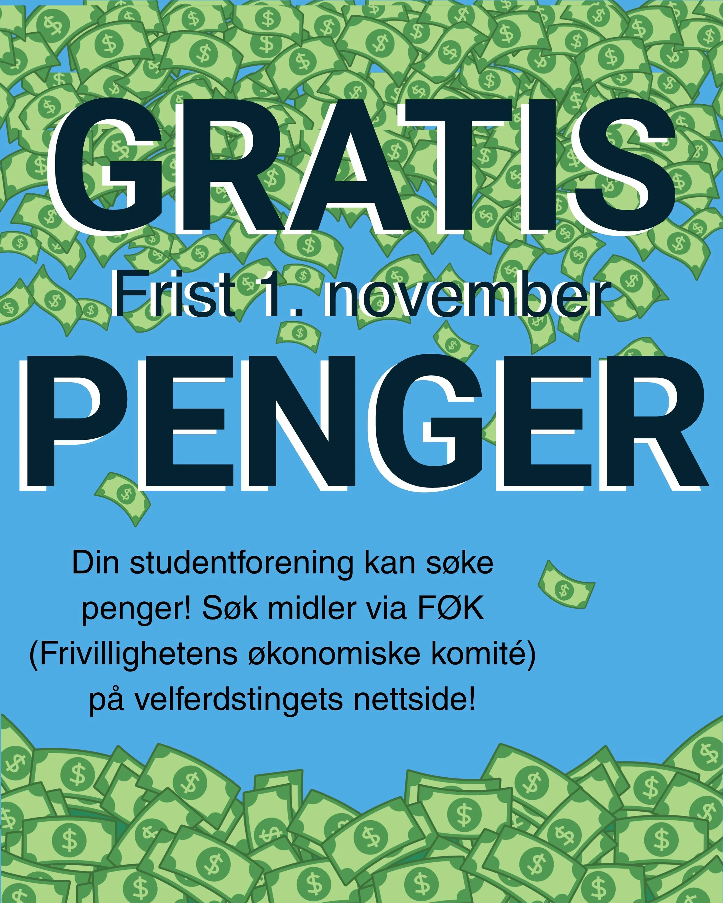 Du kan vel ikke si nei til gratis penger?! Tips en &oslash;konomiansvarlig n&aelig;r deg!!