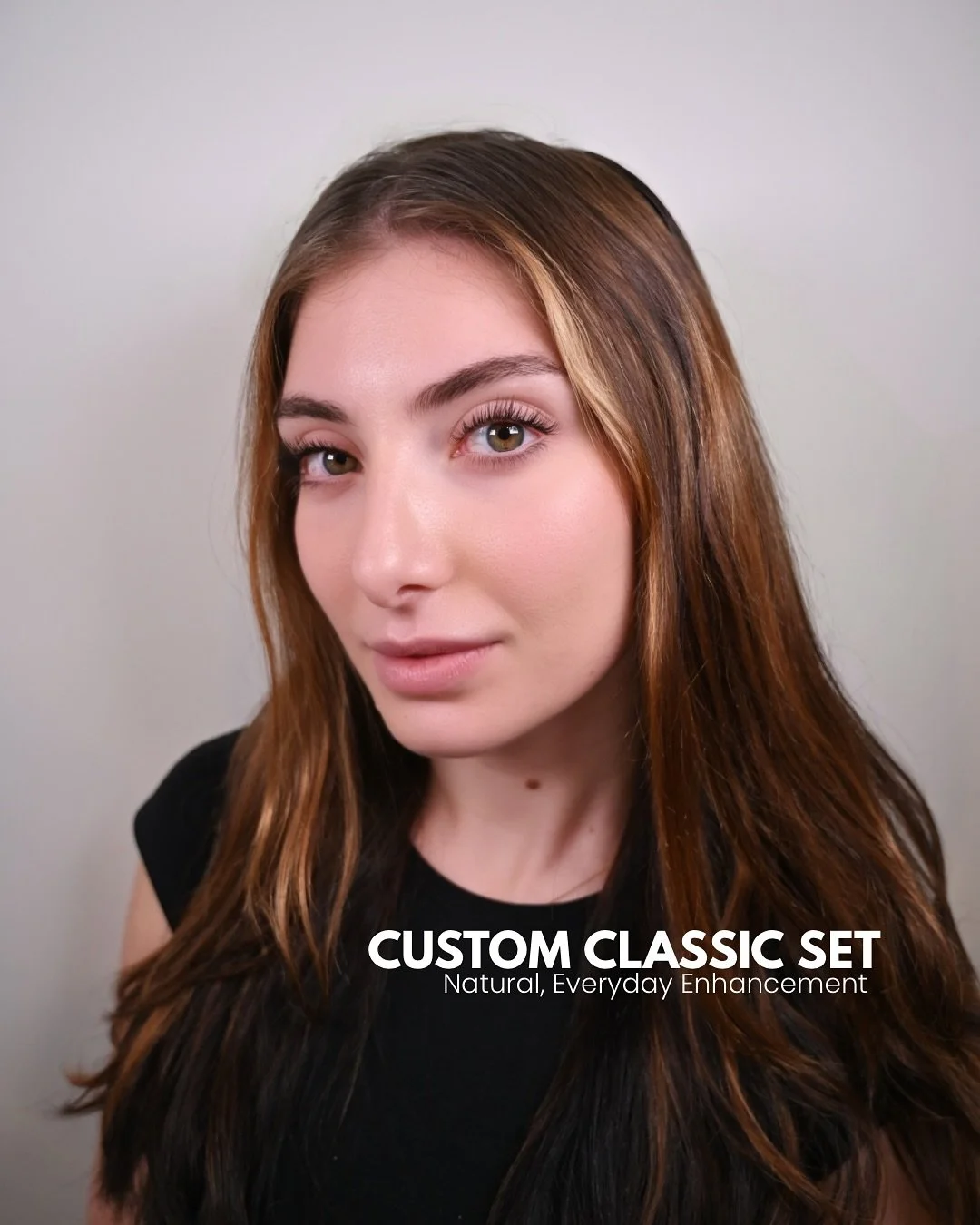 Classic magic ✨ Our client wanted that &lsquo;I woke up with mascara already on&rsquo; look &mdash; soft, clean, and naturally defined. A timeless classic set that gives you that effortless everyday glam. 🤍

#westchesterlashes #salonlashes #westches