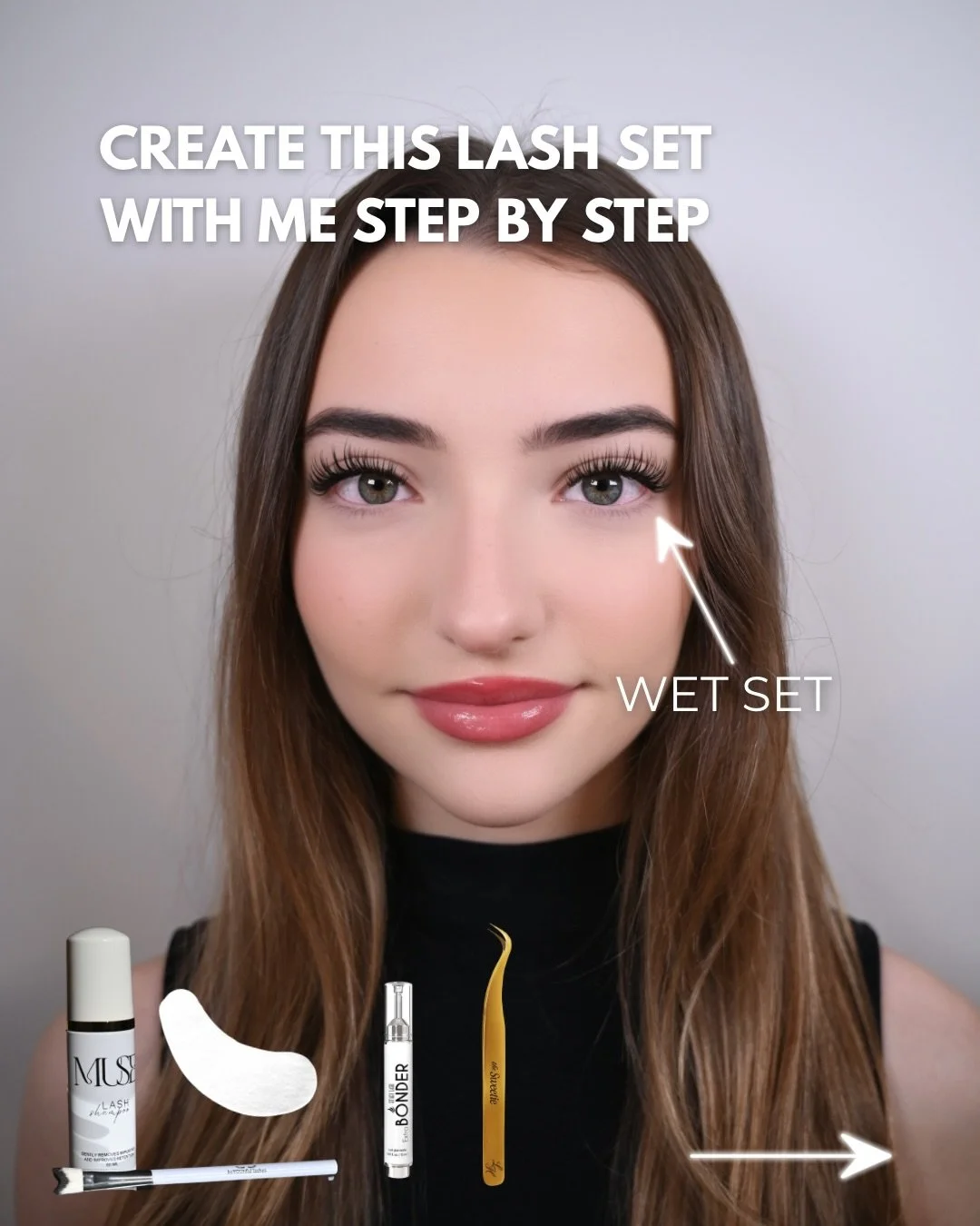 Step by step of the wet set! ✨ Want to book a consultation to see if the wet set is perfect for you? Click the link in our bio to book now 🤍

#lasheswestchester #wetset #lashes #lashextensions #lasheslasheslashes #virallashes💕fyp #lashfyp