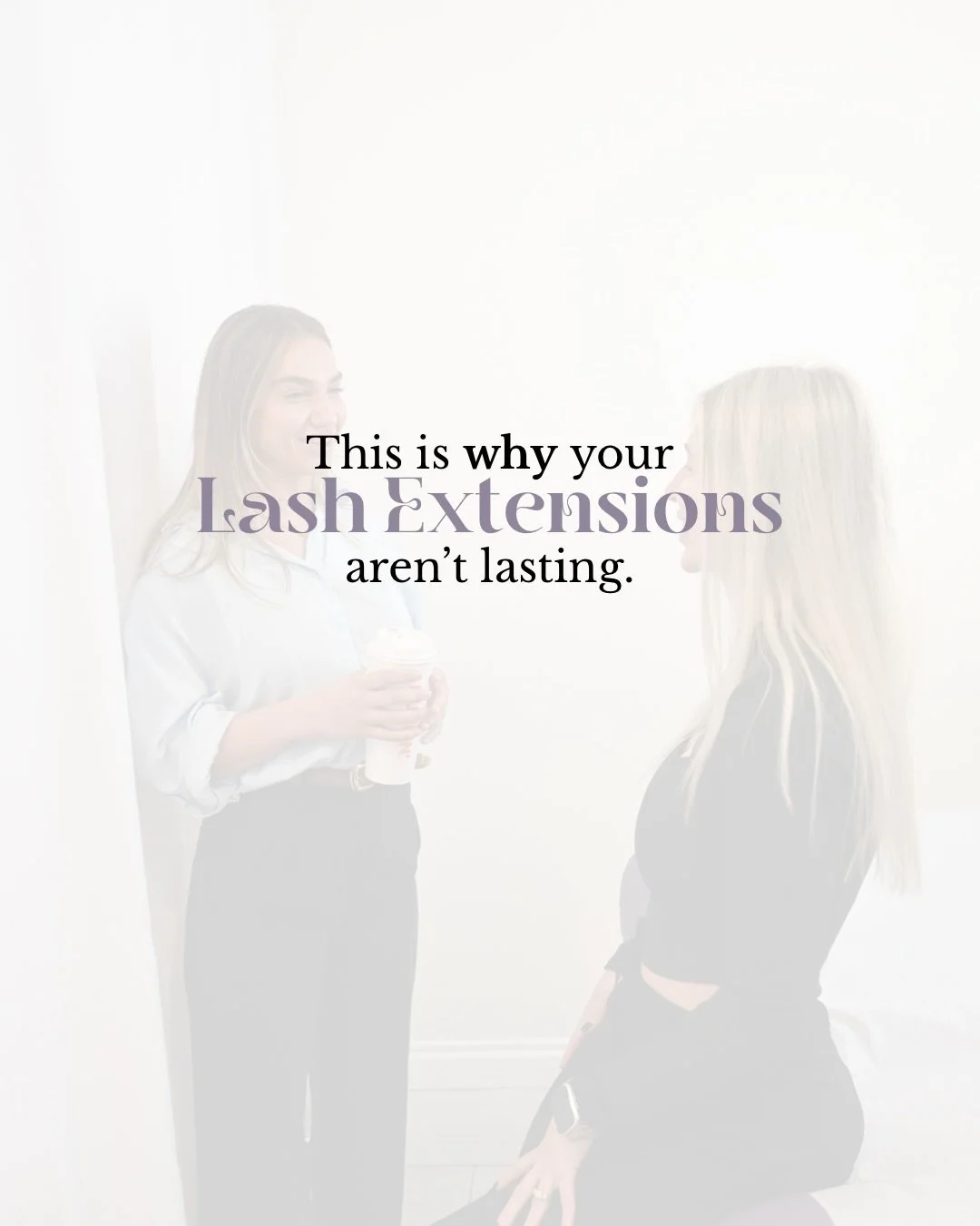 Proper lash extension care is the key to better retention and longer-lasting, fuller lashes between fills.

#westchesterlashes #lashextensions