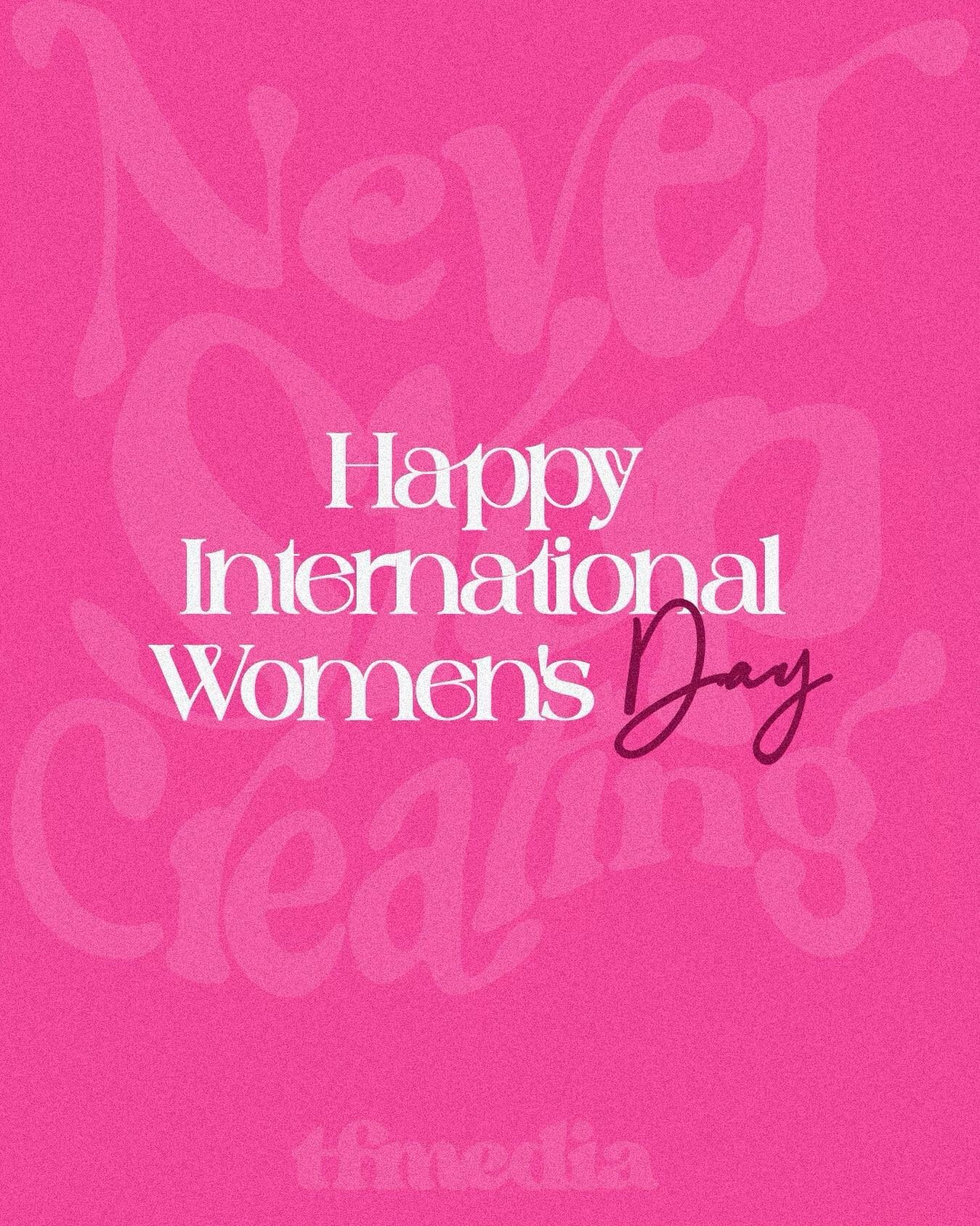 Thankful for the women in our lives. Without you, there wouldn&rsquo;t be an us! 💖💖💖 
Tag the women in your life that you&rsquo;re thankful for! #internationalwomensday #womenshistorymonth #womenempowerment #girlsruntheworld #girlsrule #womenshers