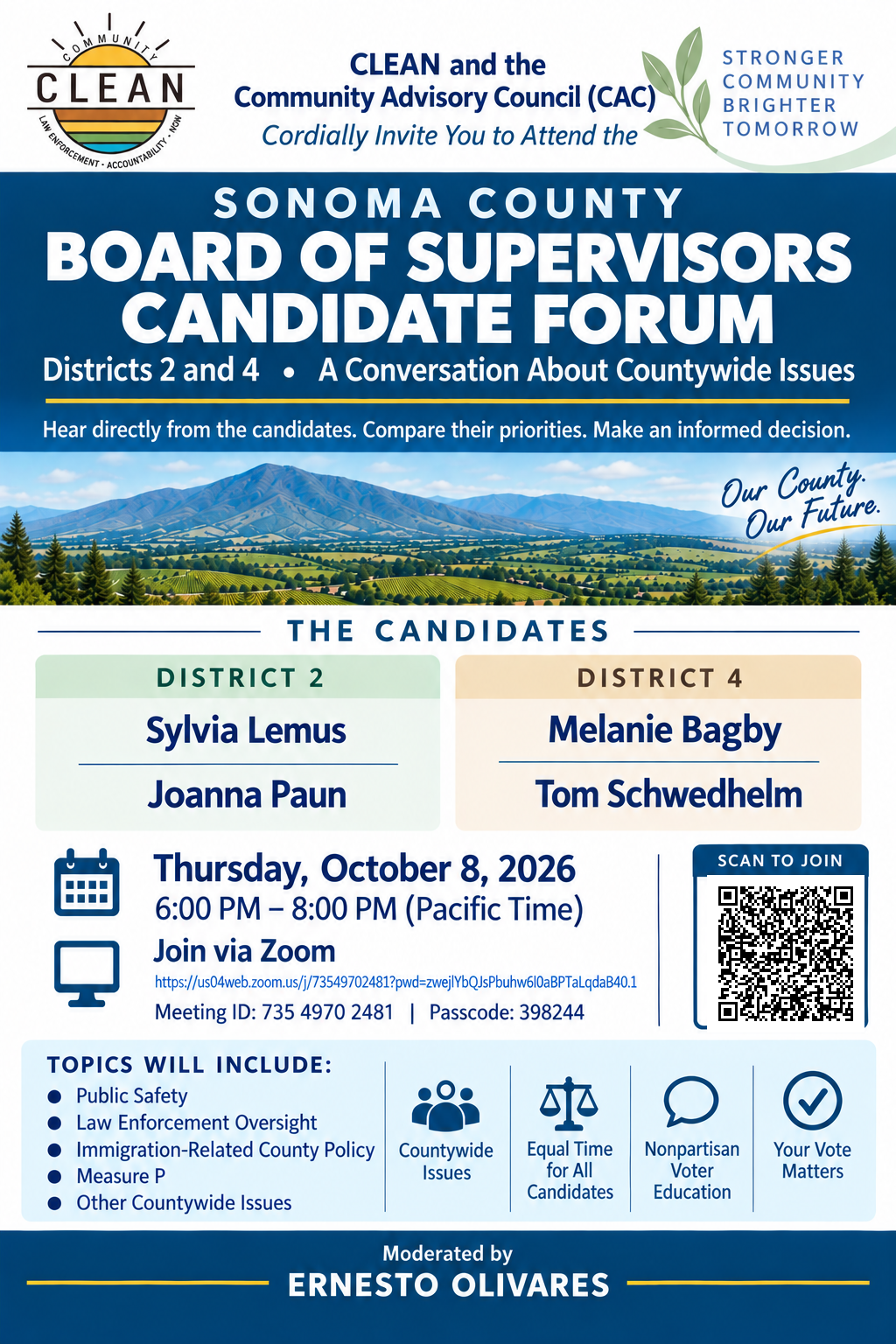 District 2 & 4 Candidate Forum