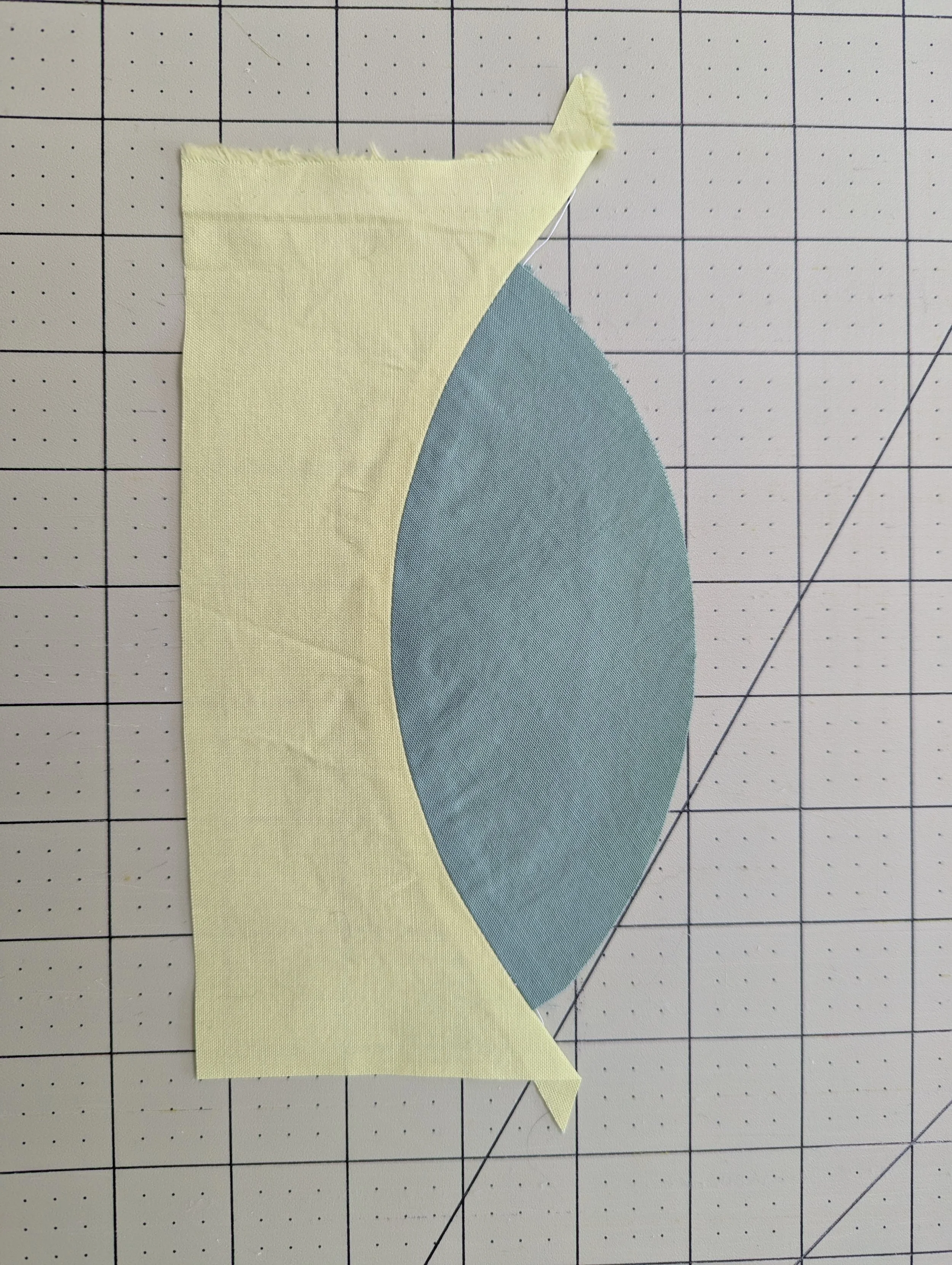 Curved improv piece