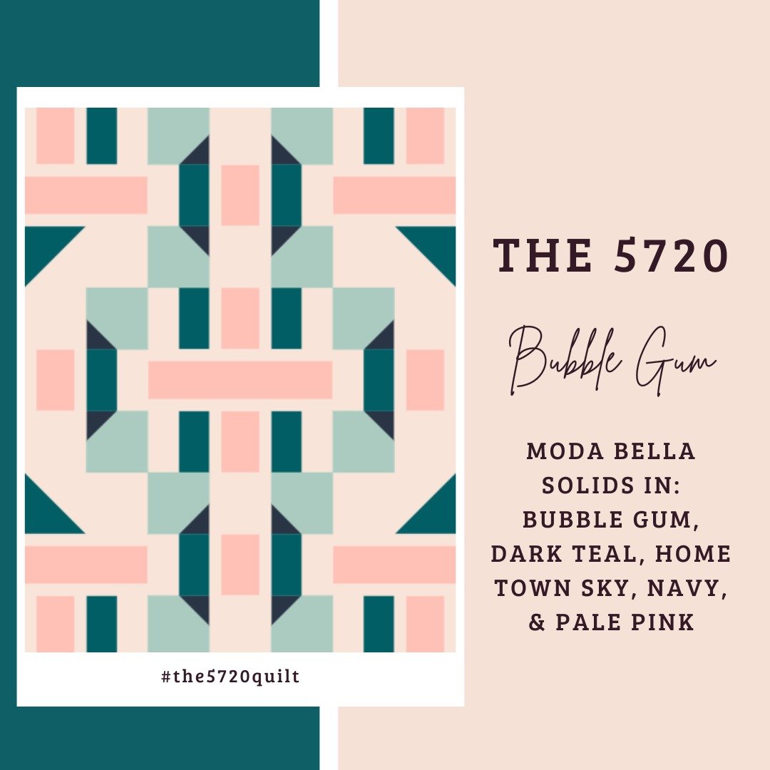 Mock ups are always so fun to make 🤩 

I made all these versions of The 5720 Quilt in @quilt_ink, which makes it super easy to test out different fabric combinations before you cut (or buy!) 

I still have 25% off all patterns in my shop, good throu