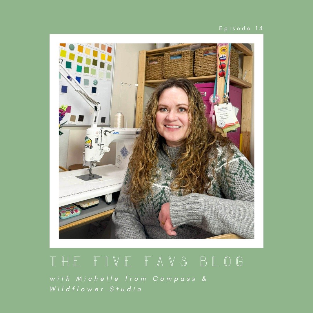 Another month, another sneak peek into a quilter&rsquo;s sewing space! Welcome to the March edition of The Five Favs!

This blog series is a way to get to know designers better by exploring their sewing spaces, and see the story behind some of the fa