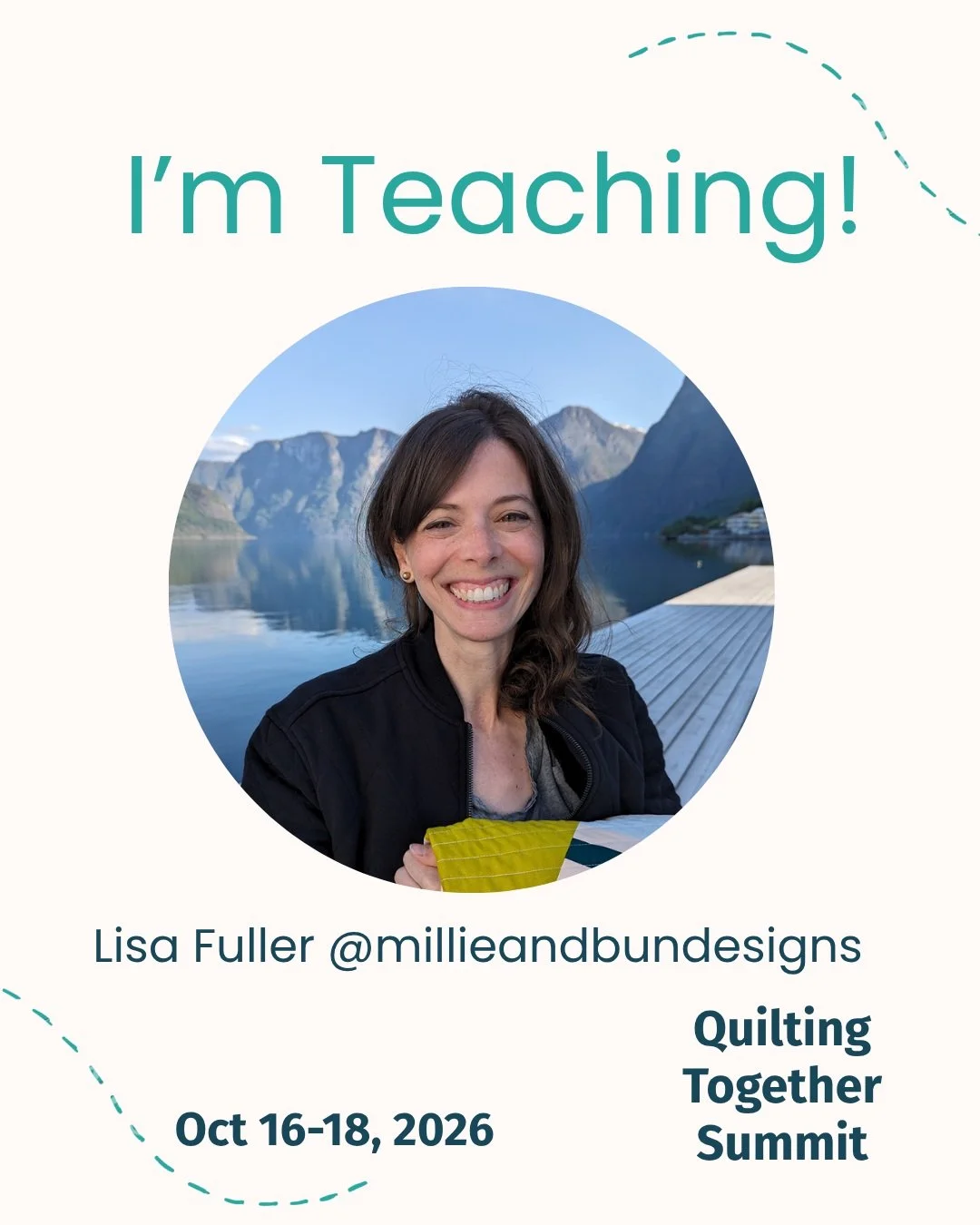 I have some exciting news! 🎉

I'm teaching at the Quilting Together Summit, a free virtual event bringing together 25+ quilting experts for 3 days of learning and community. My session is all about making striped HSTs and I would LOVE to see you the