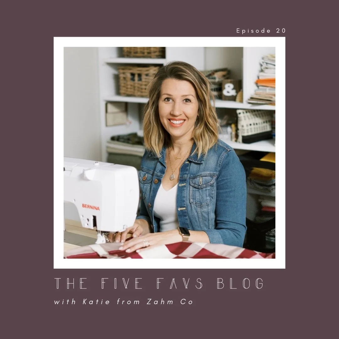 Another month, another sneak peek into a quilter&rsquo;s sewing space! 🎉 Welcome to October&rsquo;s Five Favs!

This blog series is a way to get to know designers better by exploring their sewing spaces, and see the story behind some of the favorite