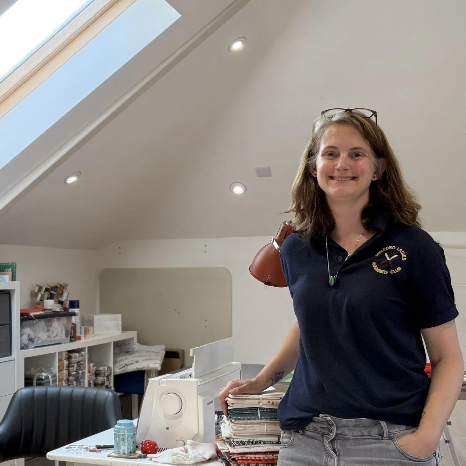 Julia Bennett of A Piece of Love Quilting on Millie and Bun Designs' Five Favs Blog