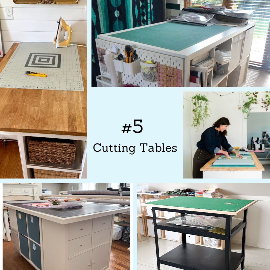 Millie & Bun Design's Five Favs round up from 2025 includes the number 5 most talked about item in the designer's sewing space, the cutting table.