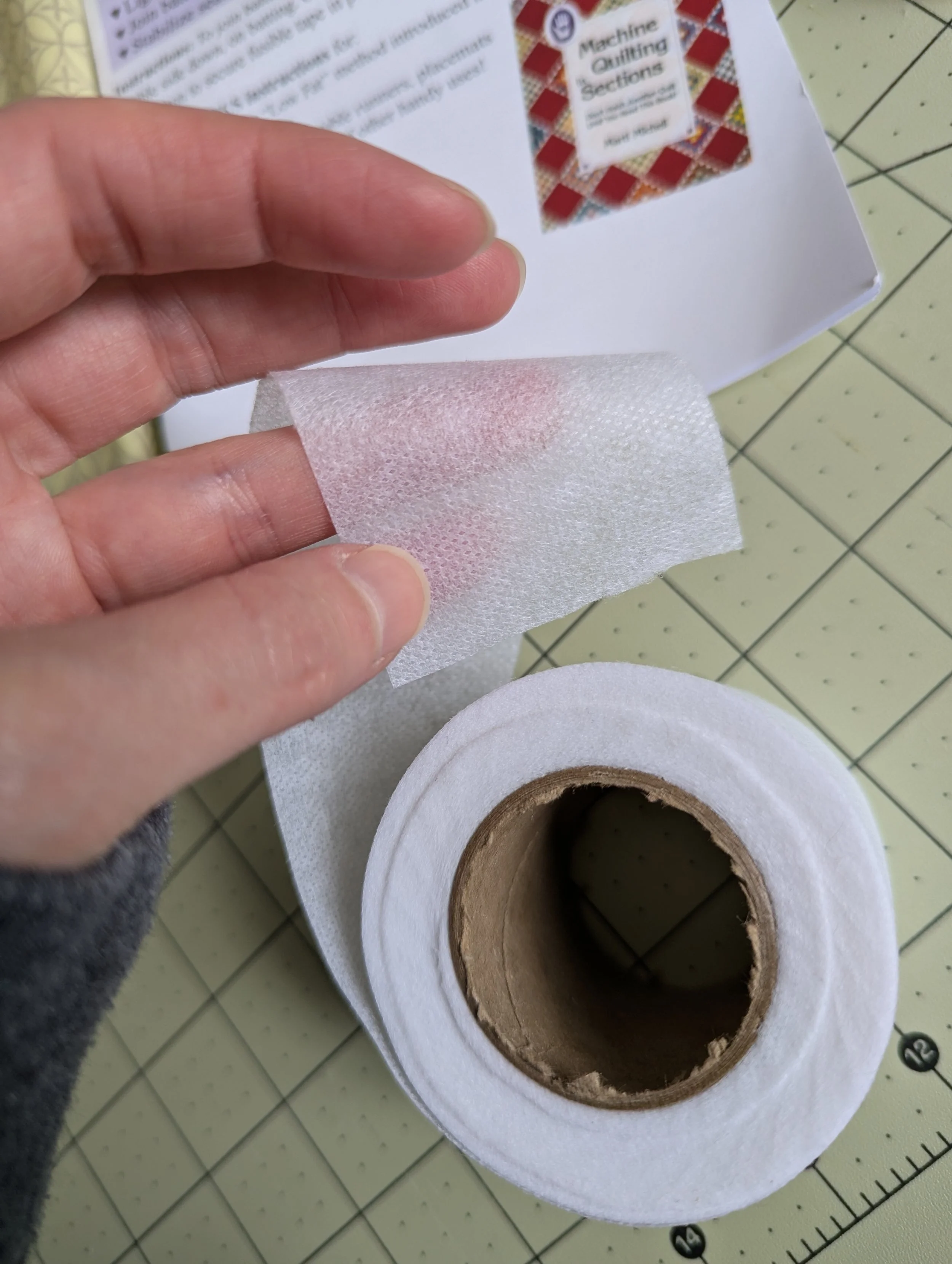 Millie & Bun Designs how to join scrap batting tutorial