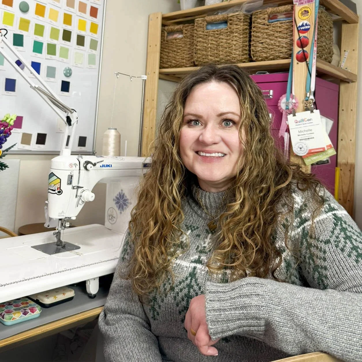 Michelle from Compass & Wildflower on Millie & Bun Designs Five Favs blog