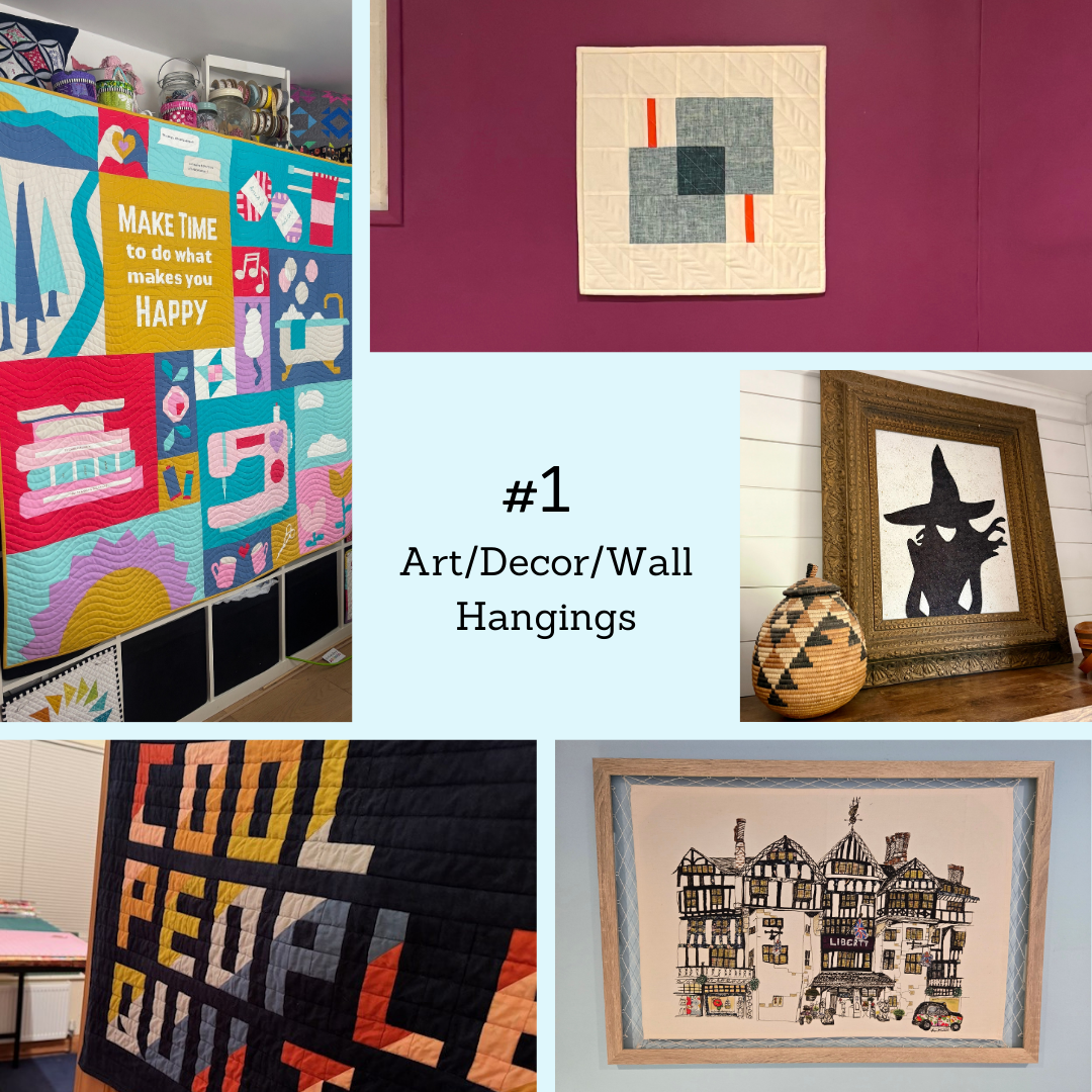 Millie & Bun Design's Five Favs round up from 2025 includes the number 1 most talked about item in the designer's sewing space, art/decor/wall hangings.