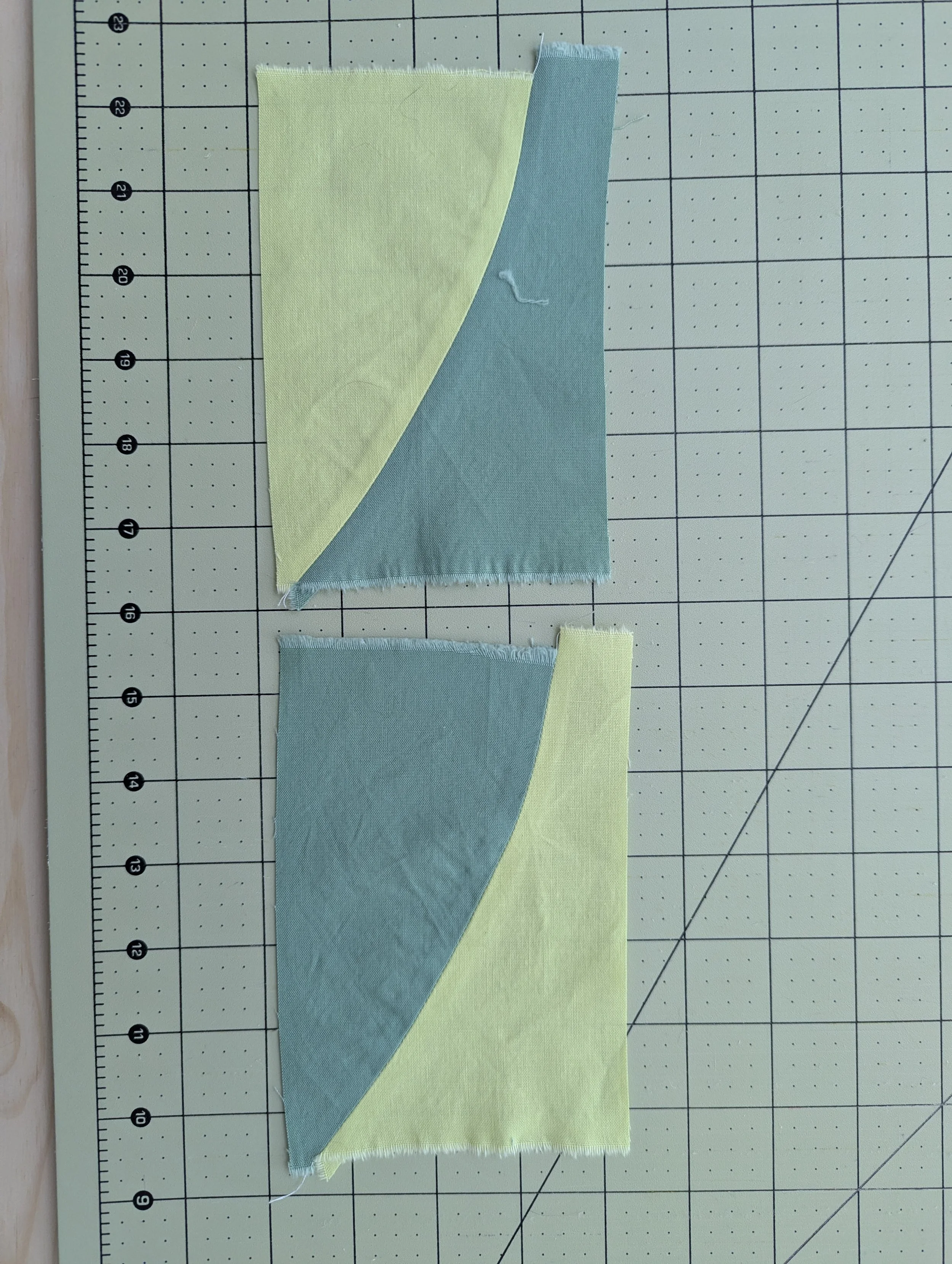 Two curved improv pieces