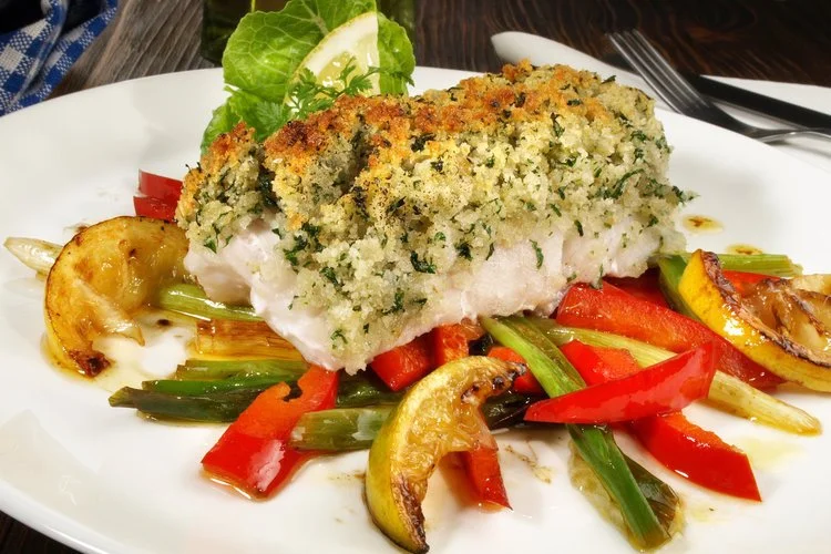 Recipes to Celebrate - Herb Crusted Cod