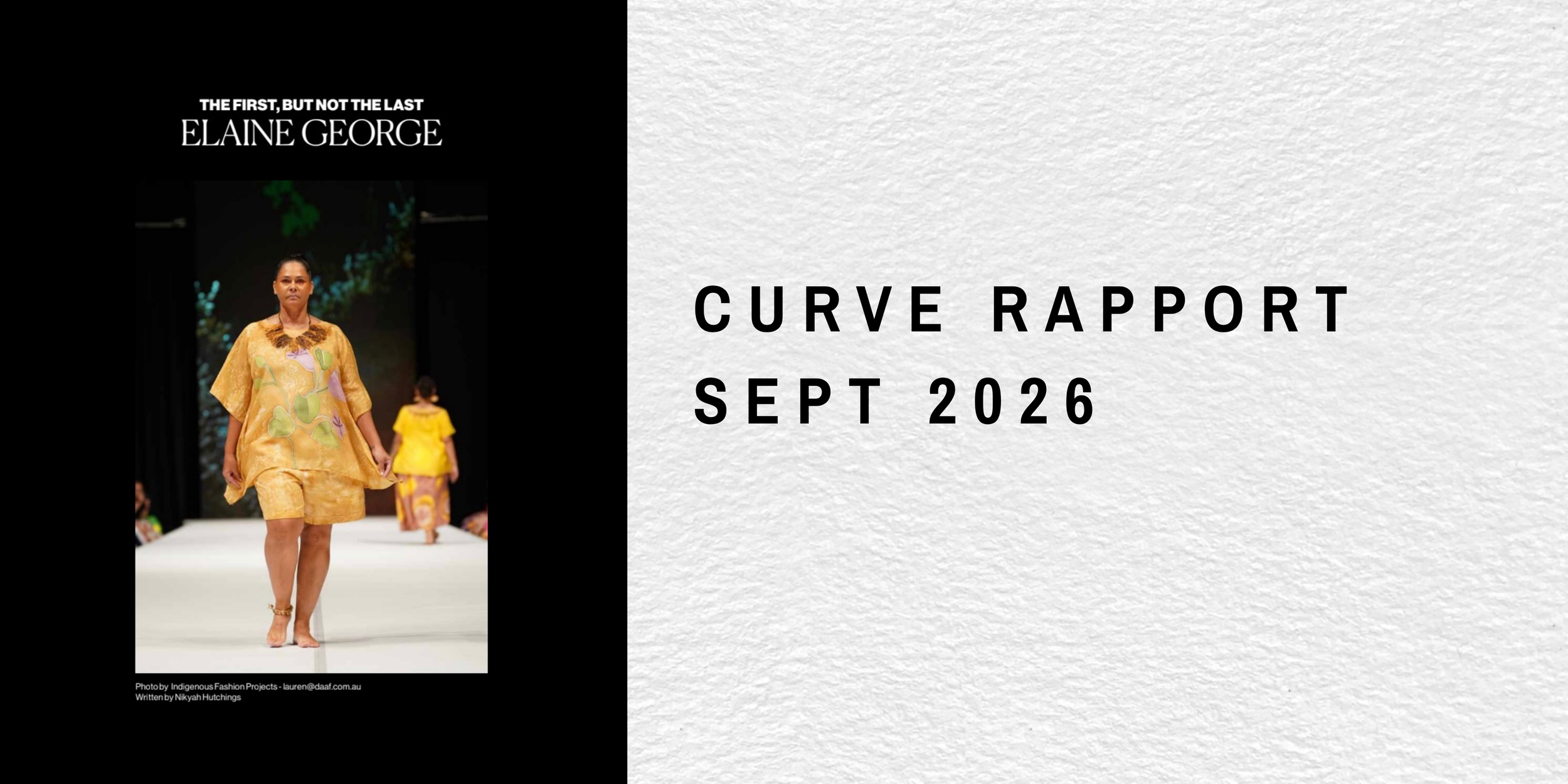 Aunty Elaine George in Curve Rapport
