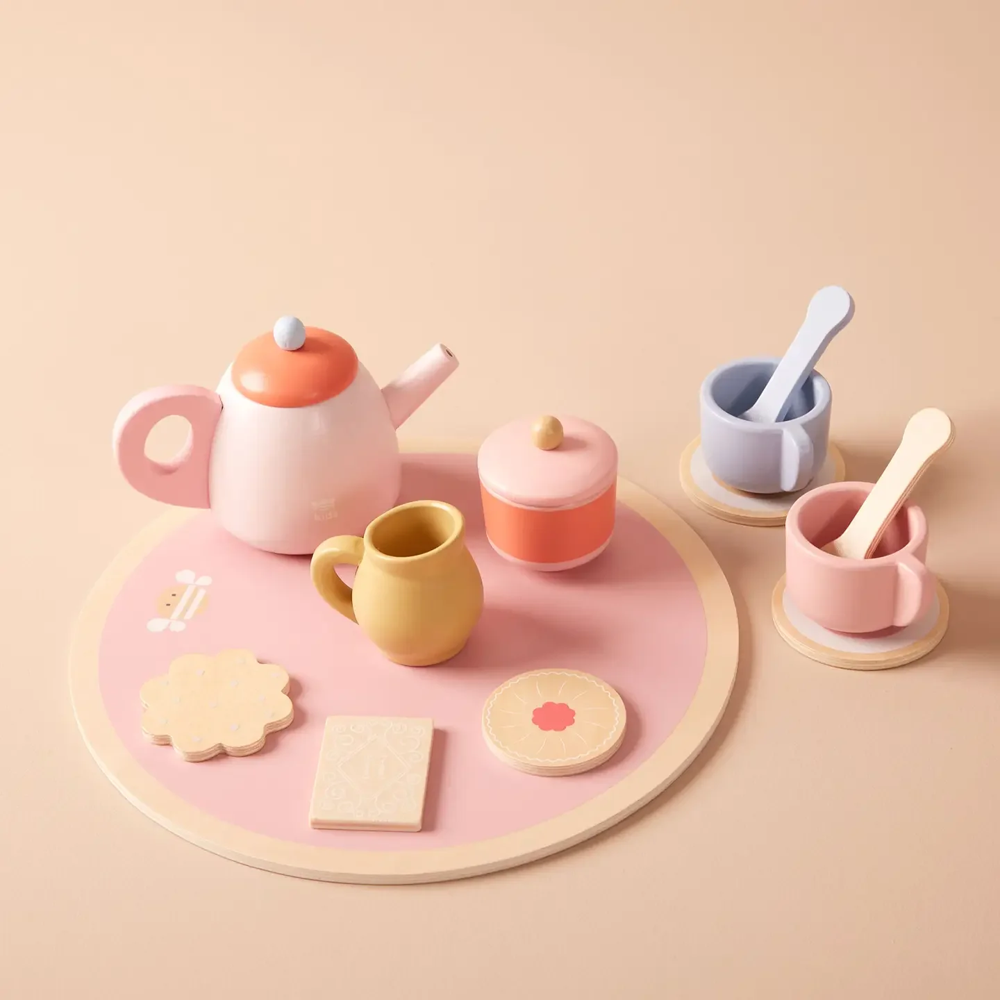 Just Bee Kids Wooden Tea Set