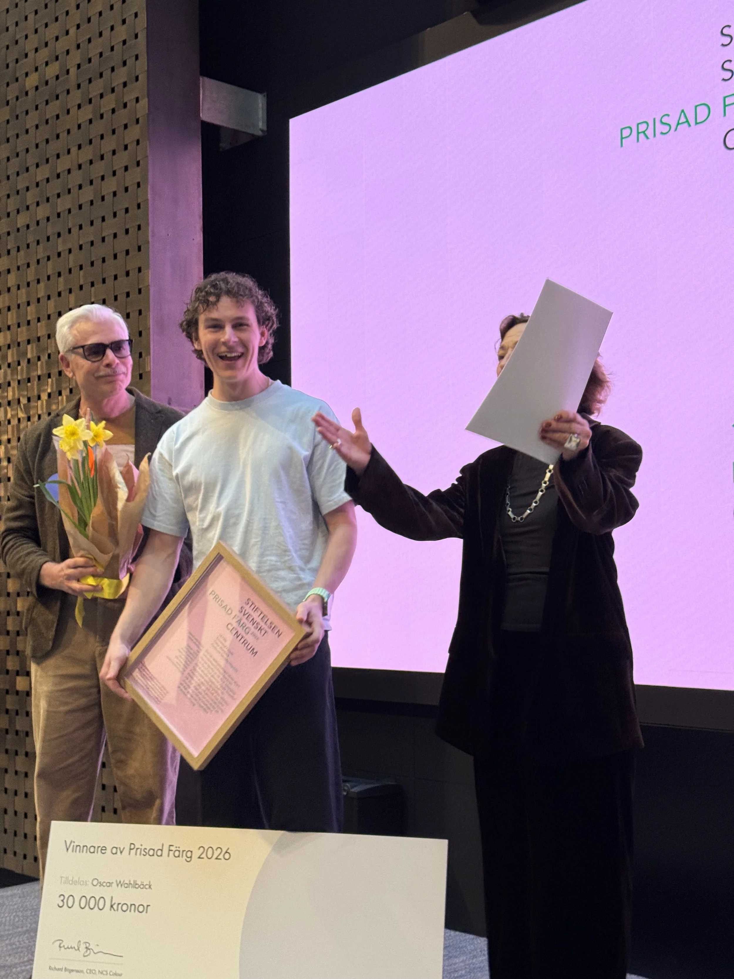 3x pristagare utsedda i Prisad Färg