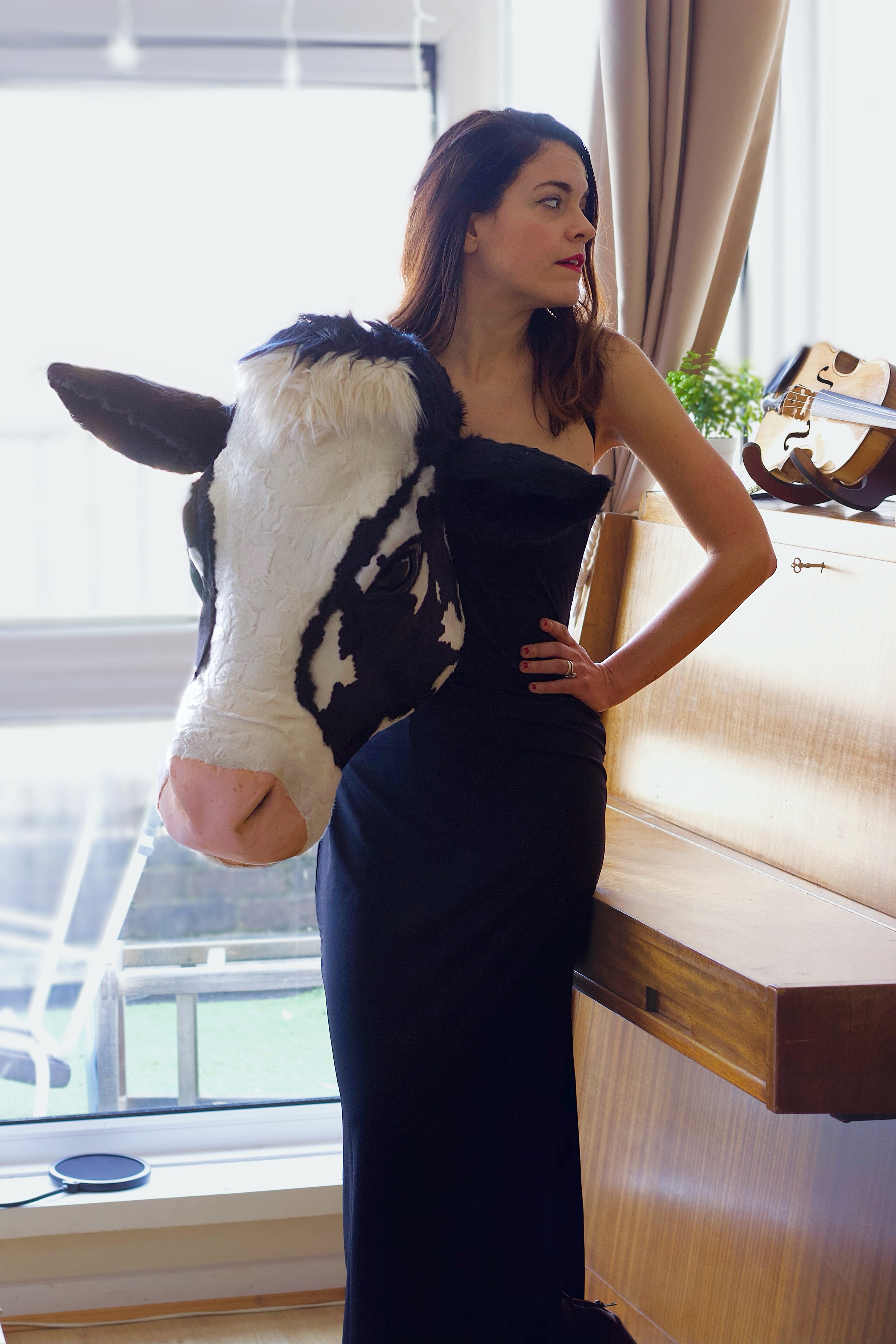 What if those Schiaparelli dresses had looked like this instead?