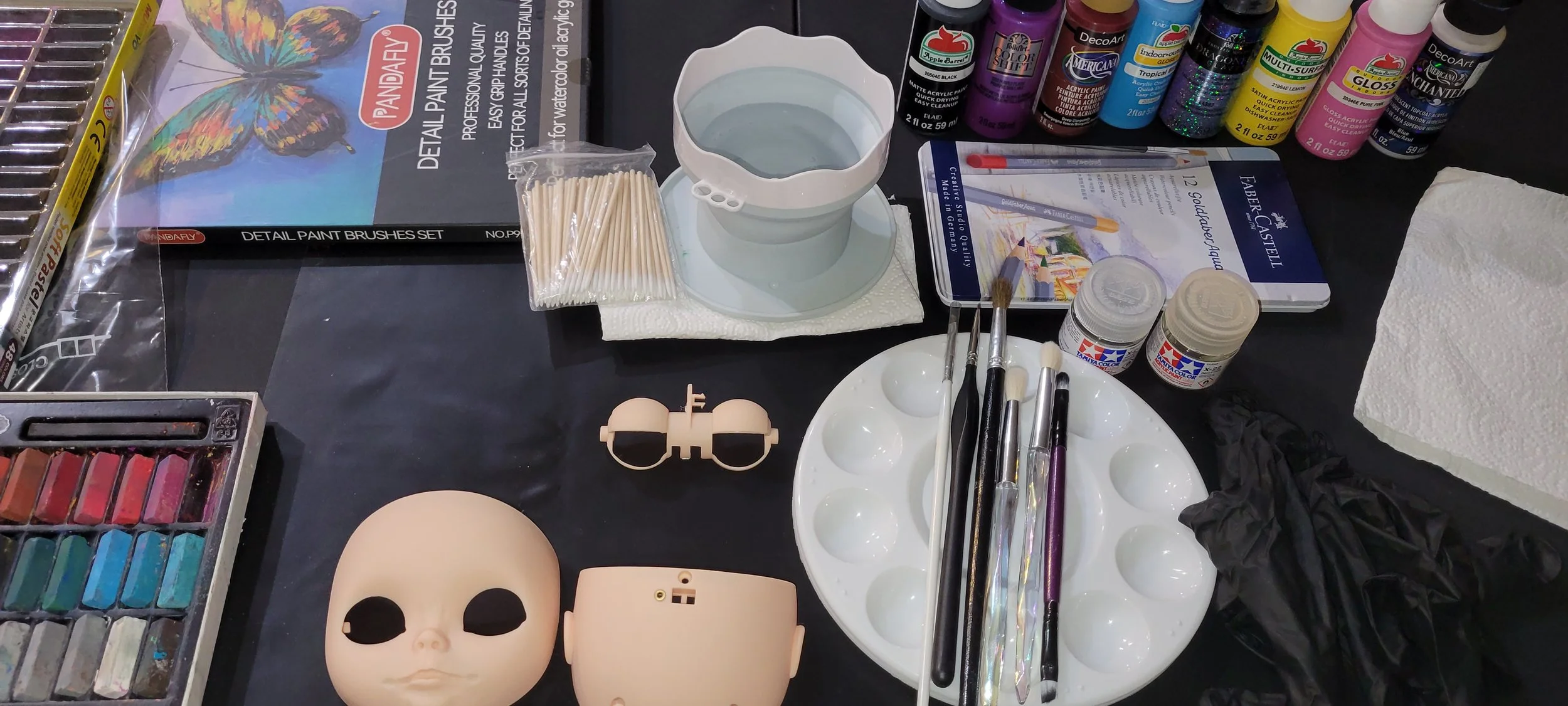 Blythe Doll making setup