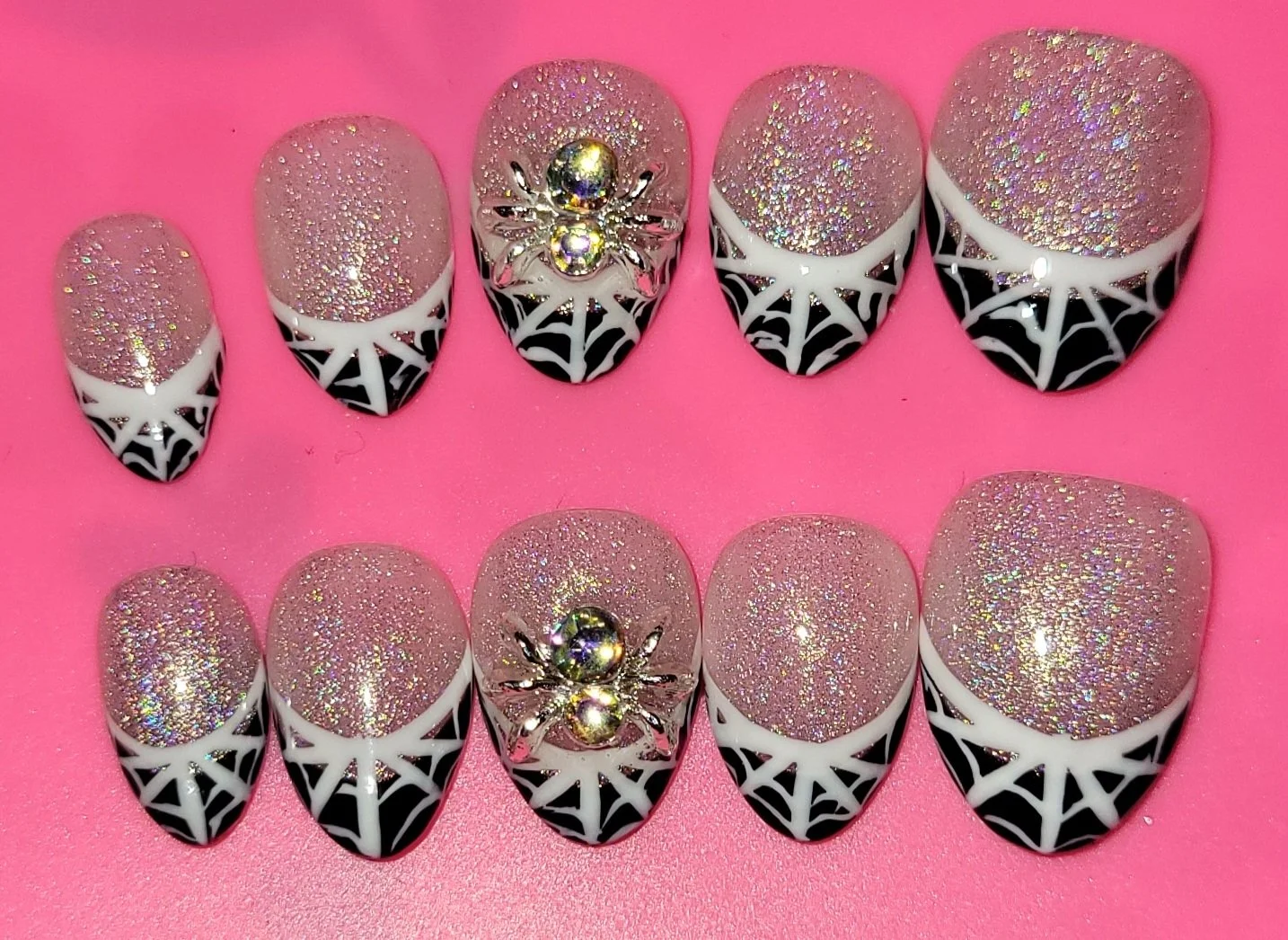 short sparkle spiderweb press-ons.jpg