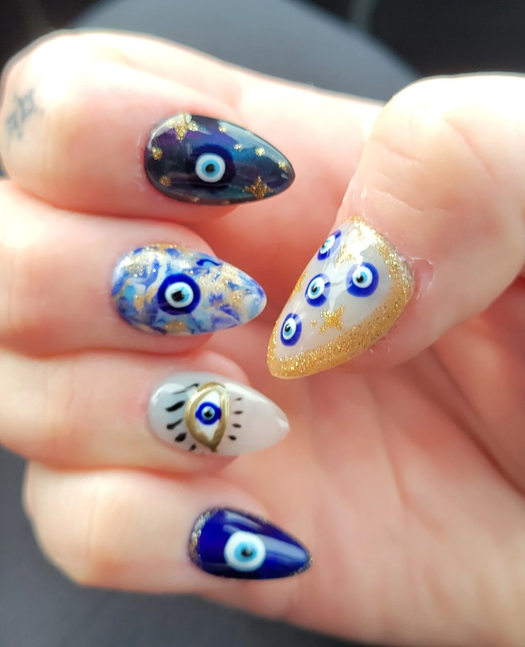 Evil Eye Press-on nails