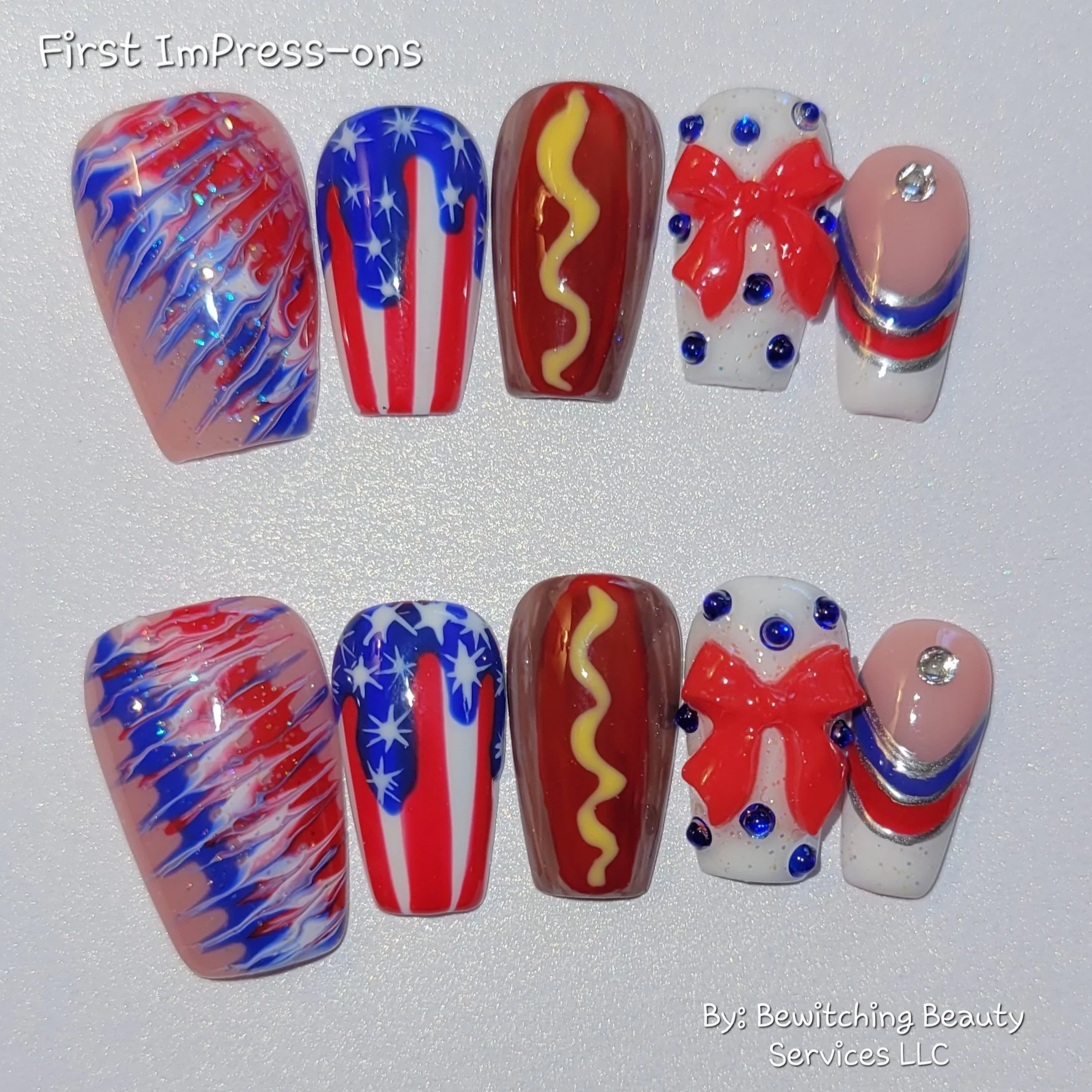 short 4th of July set