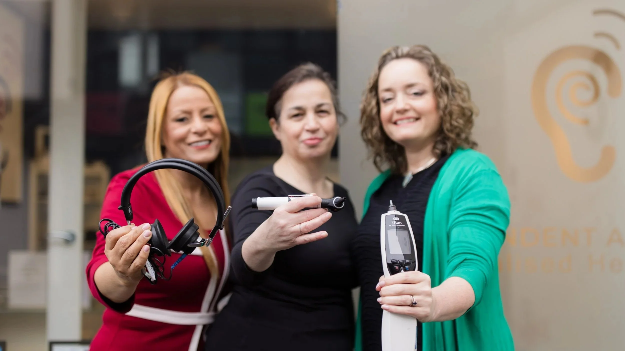 Sandra de Jesus, Louise Hart and Tracy James