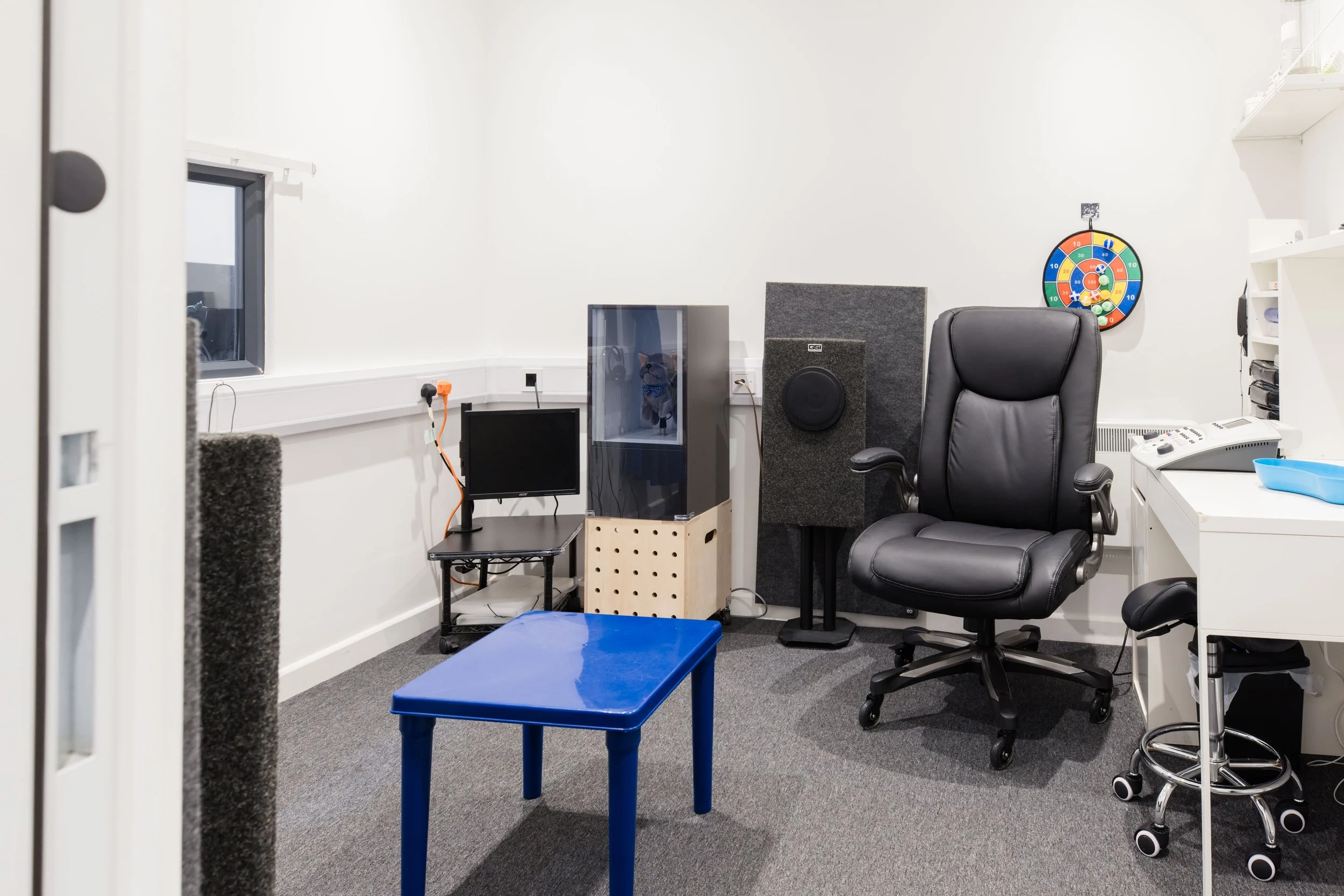 Audiology Room and Children's Paediatric Room Tracy James Hearing Clinic Newbury
