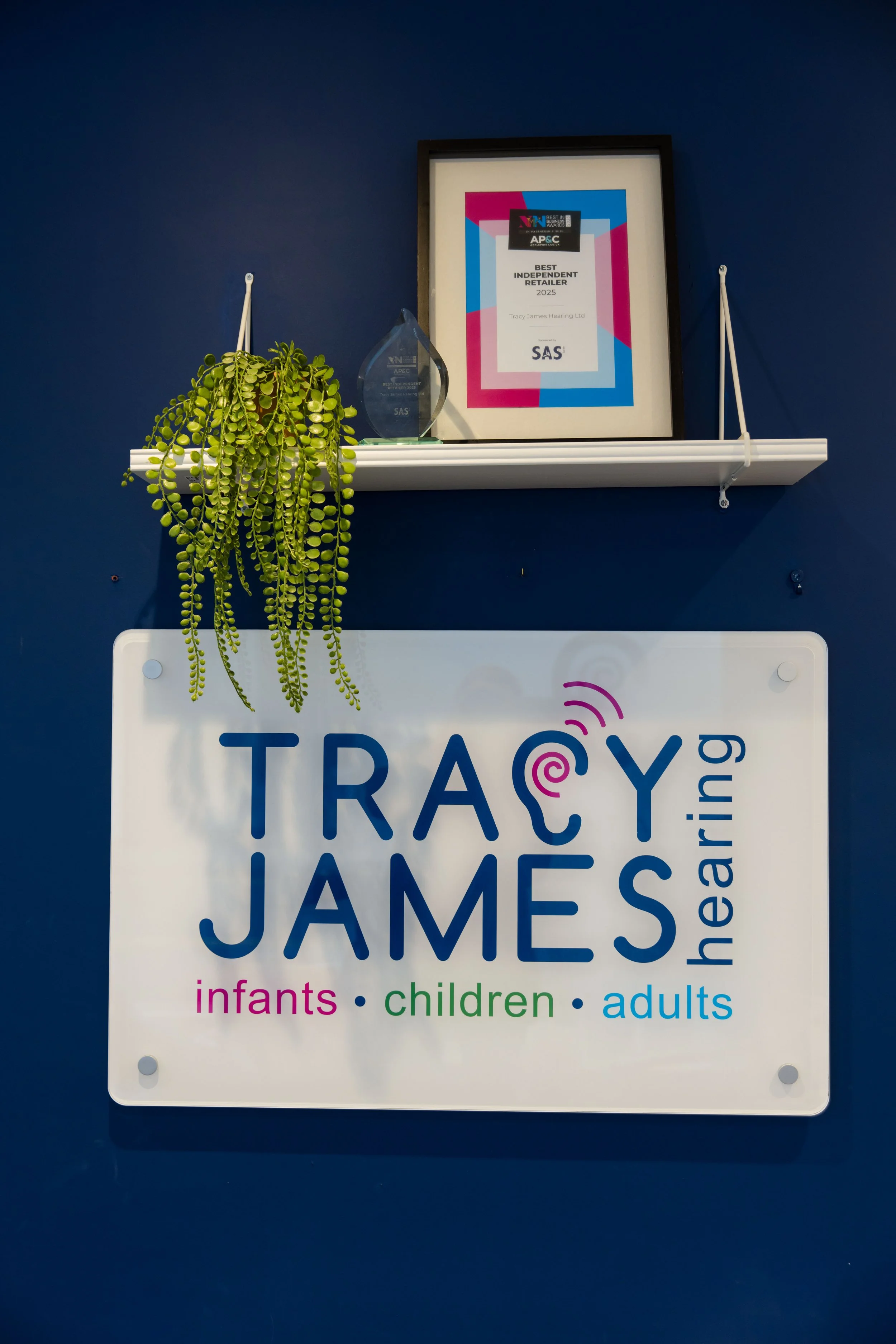 Tracy James Hearing Hearing Award Winner Best Independent Retailer