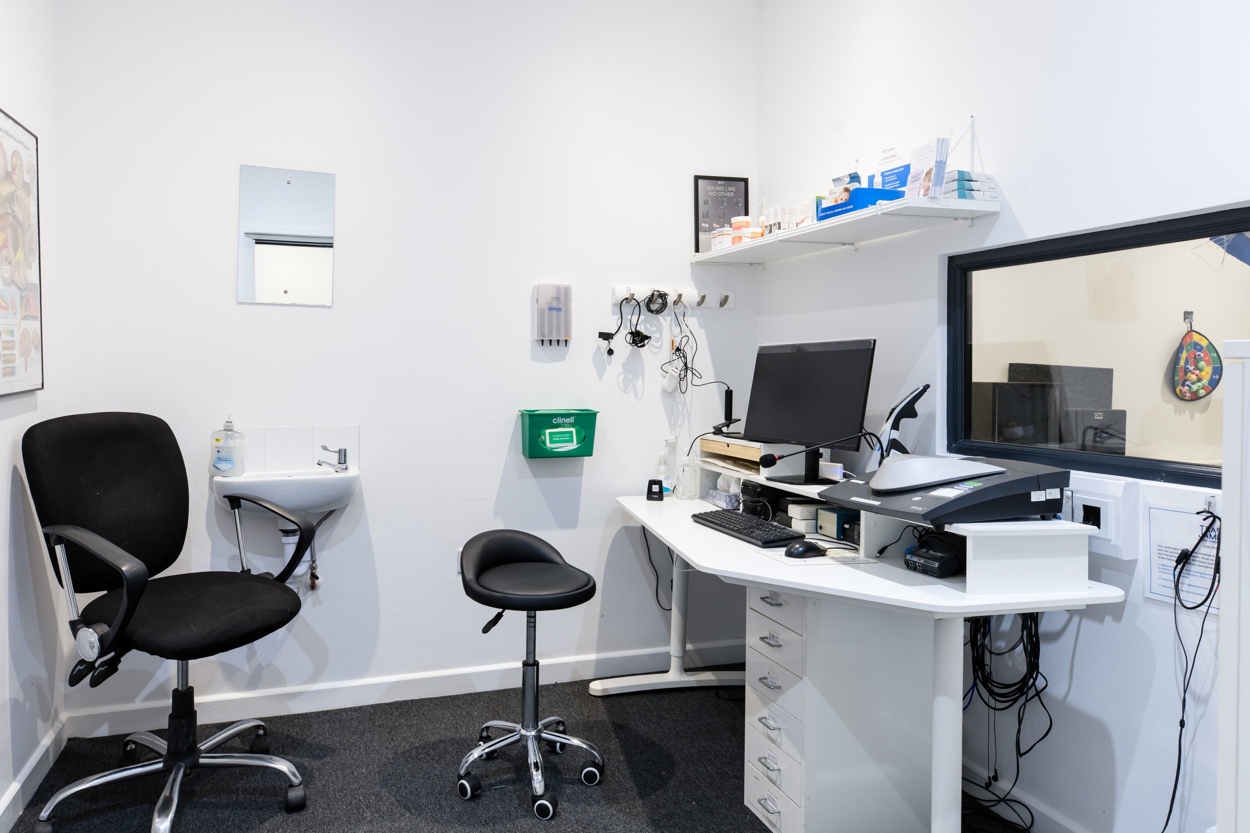 Tracy James Hearing Audiology Room