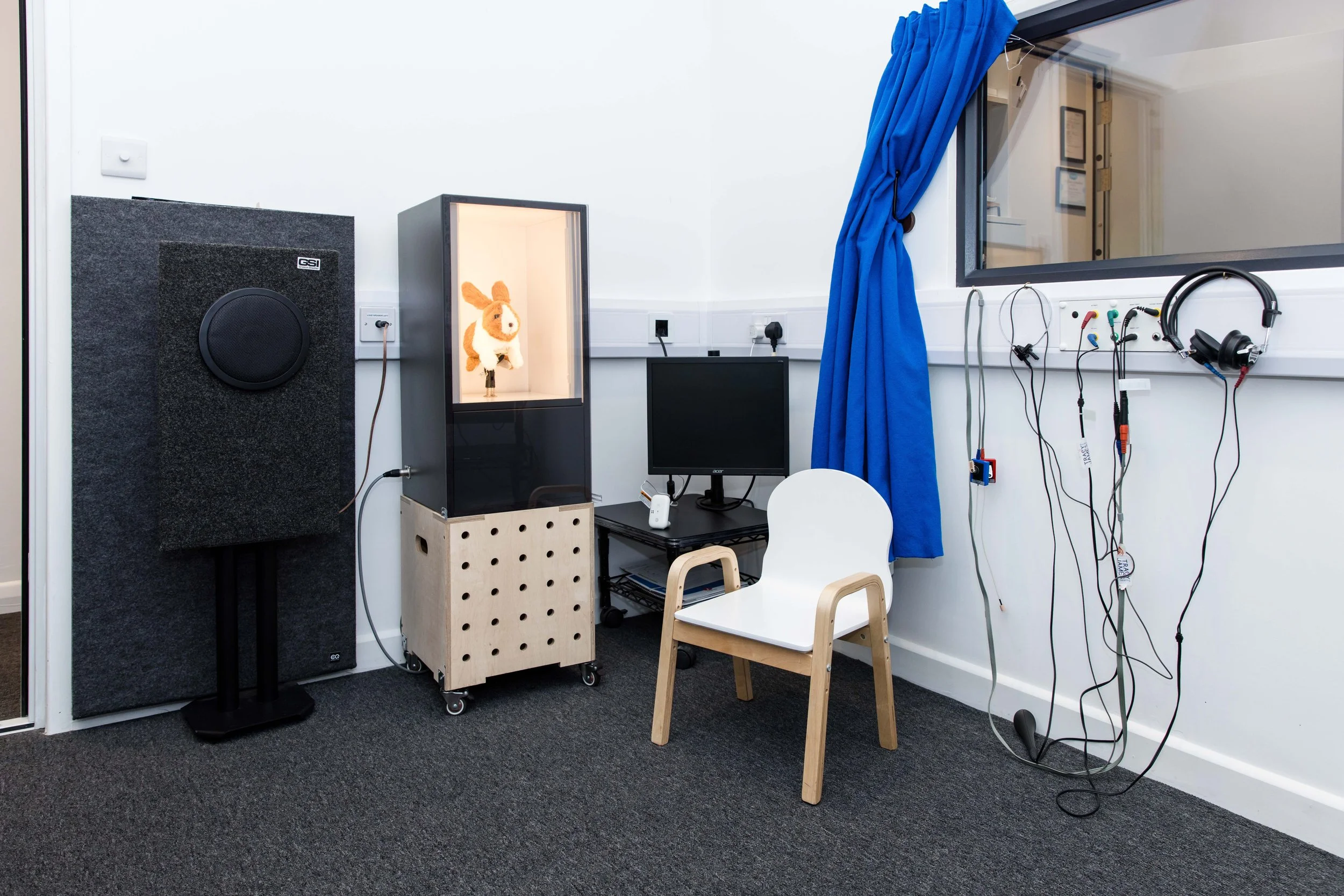 Tracy James Hearing has a dedicated Children's Hearing Assessment room