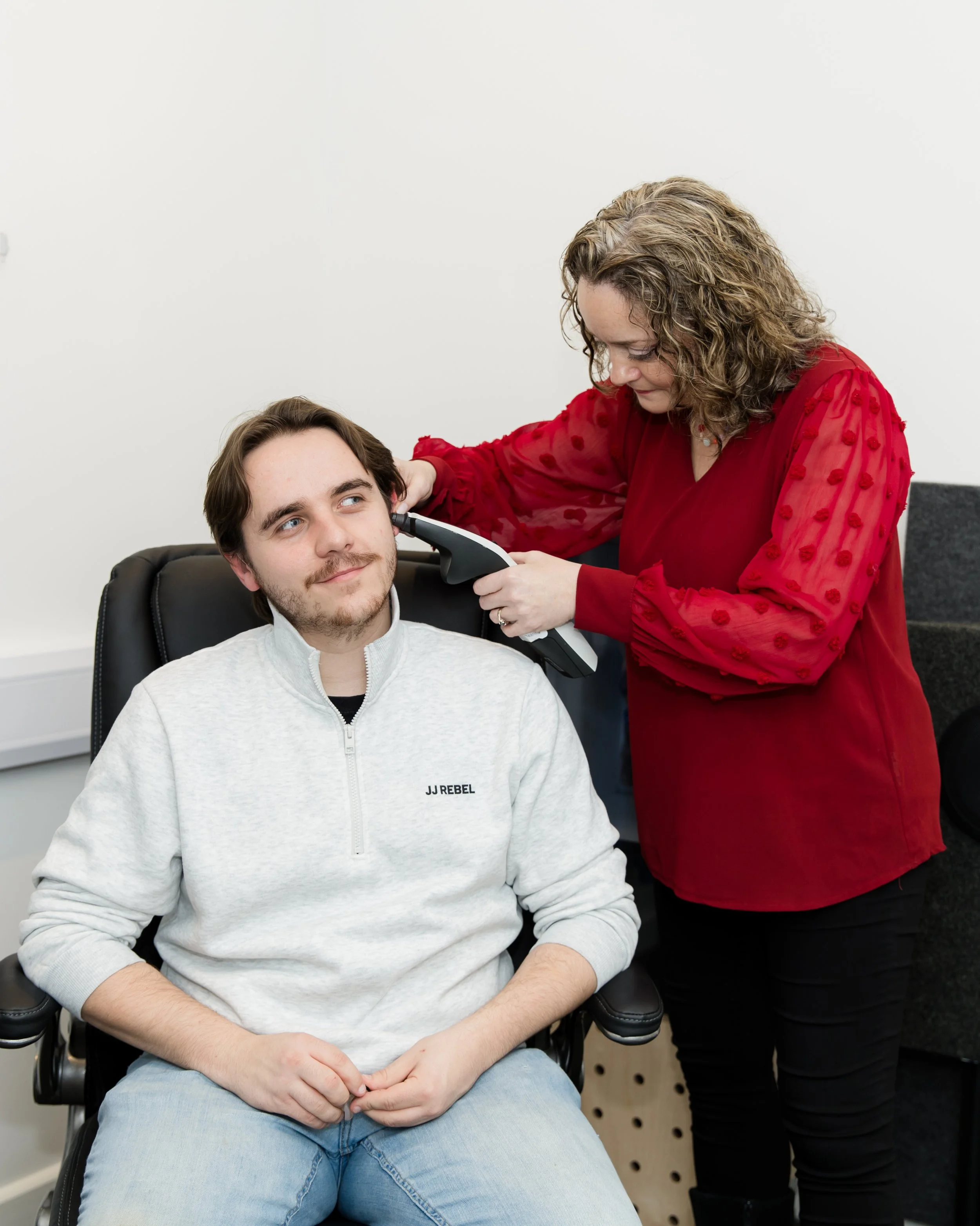 Tracy James Hearing Clinic Young Adult