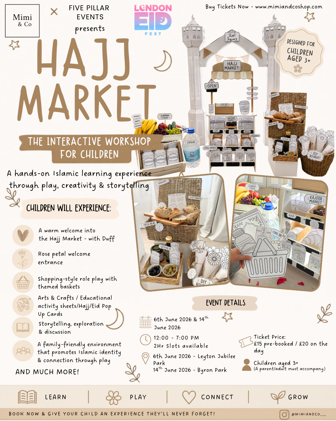 Hajj Market - The Interactive Workshop for Children (Park Events)