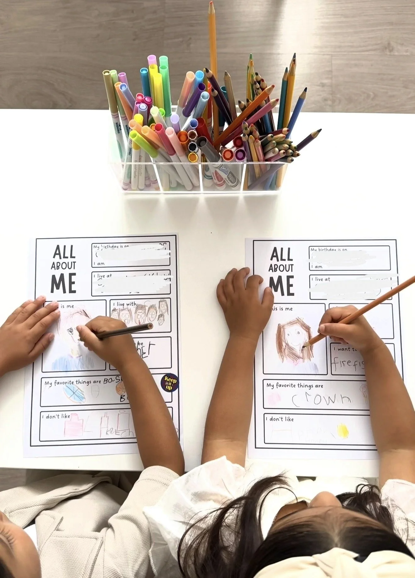 All About Me Printable