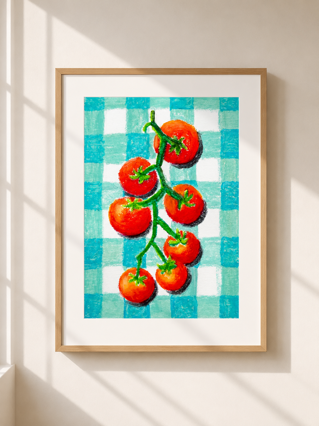 Tomato Vine Print | Mediterranean Picnic Collection