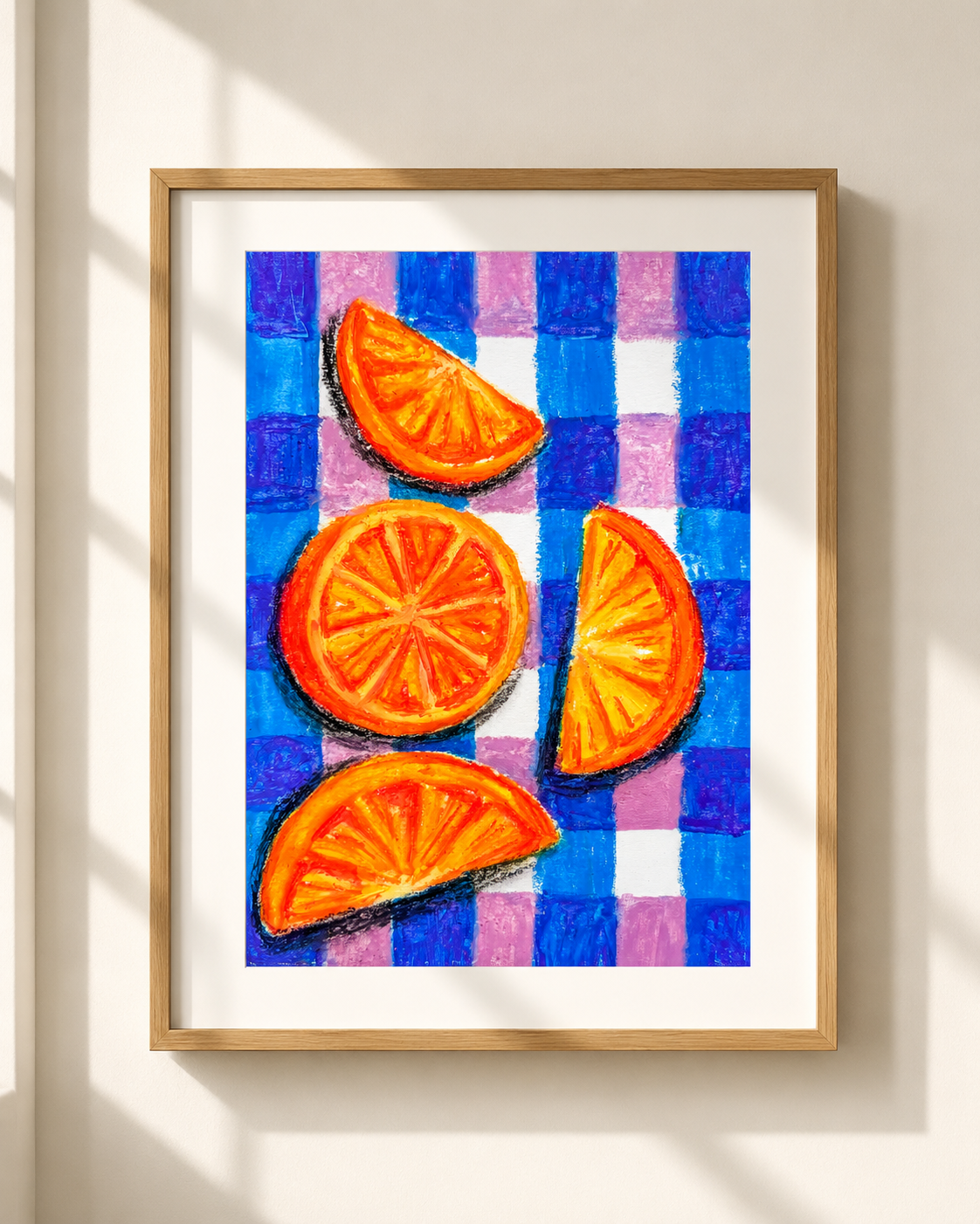Orange Burst Print | Mediterranean Picnic Collection