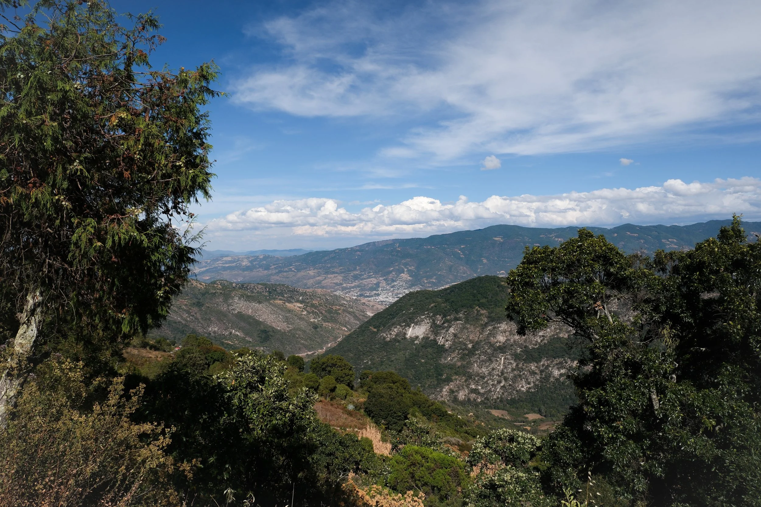 Santiago Juxtlahuaca in the Distance