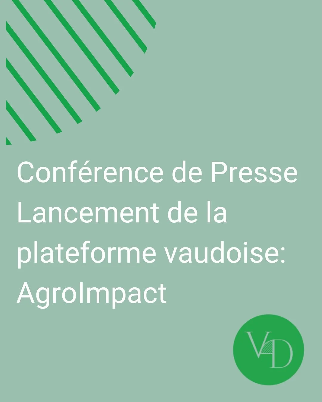 🌱 Tr&egrave;s fi&egrave;re d&rsquo;avoir particip&eacute; au lancement de la plateforme vaudoise pour d&eacute;carboner l&rsquo;agriculture !

Un projet ambitieux qui place notre canton &agrave; l&rsquo;avant-garde de l&rsquo;agriculture durable, av