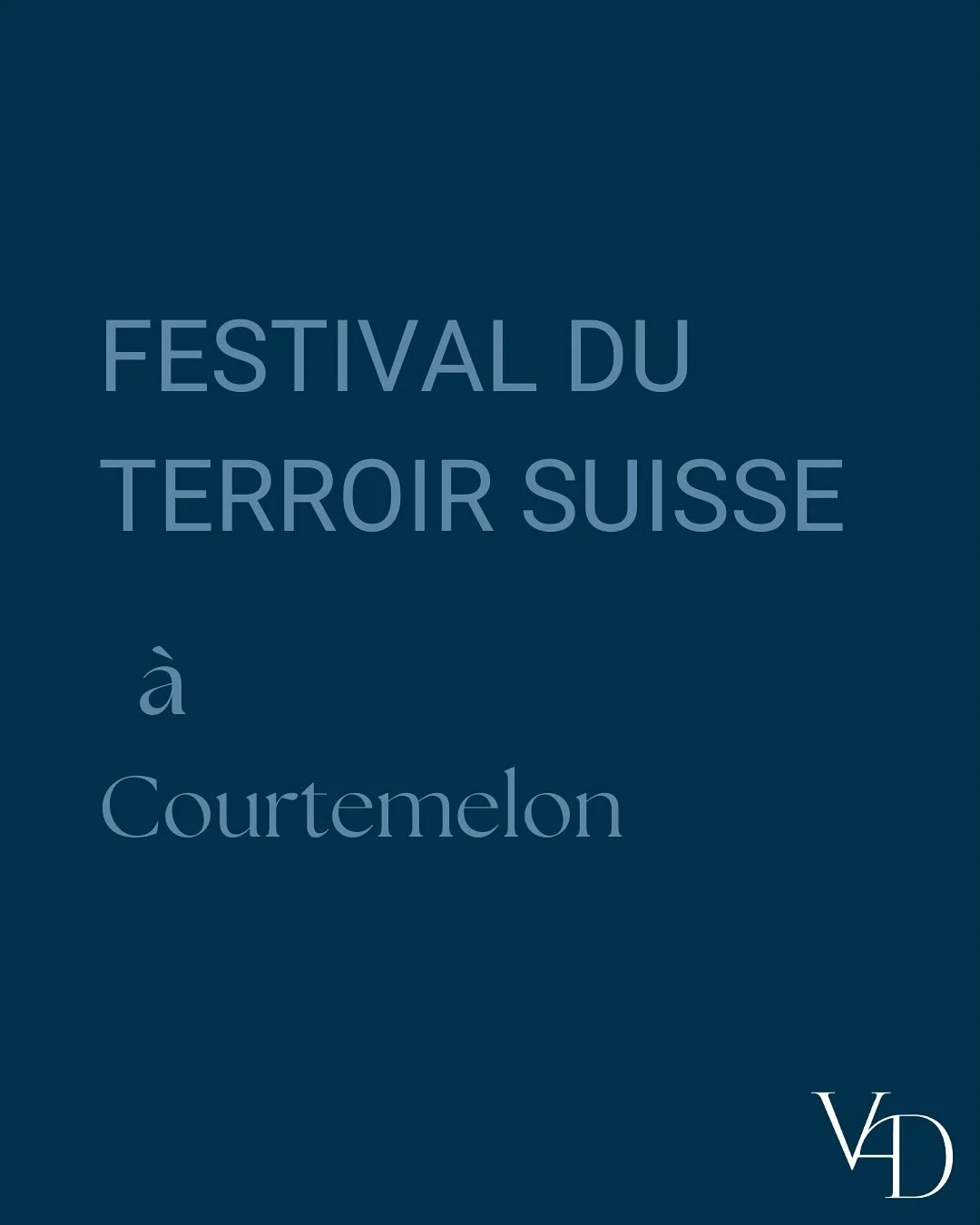 ✨ Festival du Terroir Suisse &agrave; Courtemelon, une &eacute;dition inoubliable ! 🇨🇭🍂

Ce week-end, nous avons eu le plaisir de participer au Festival du Terroir Suisse &agrave; Courtemelon, un &eacute;v&eacute;nement exceptionnel qui met &agrav