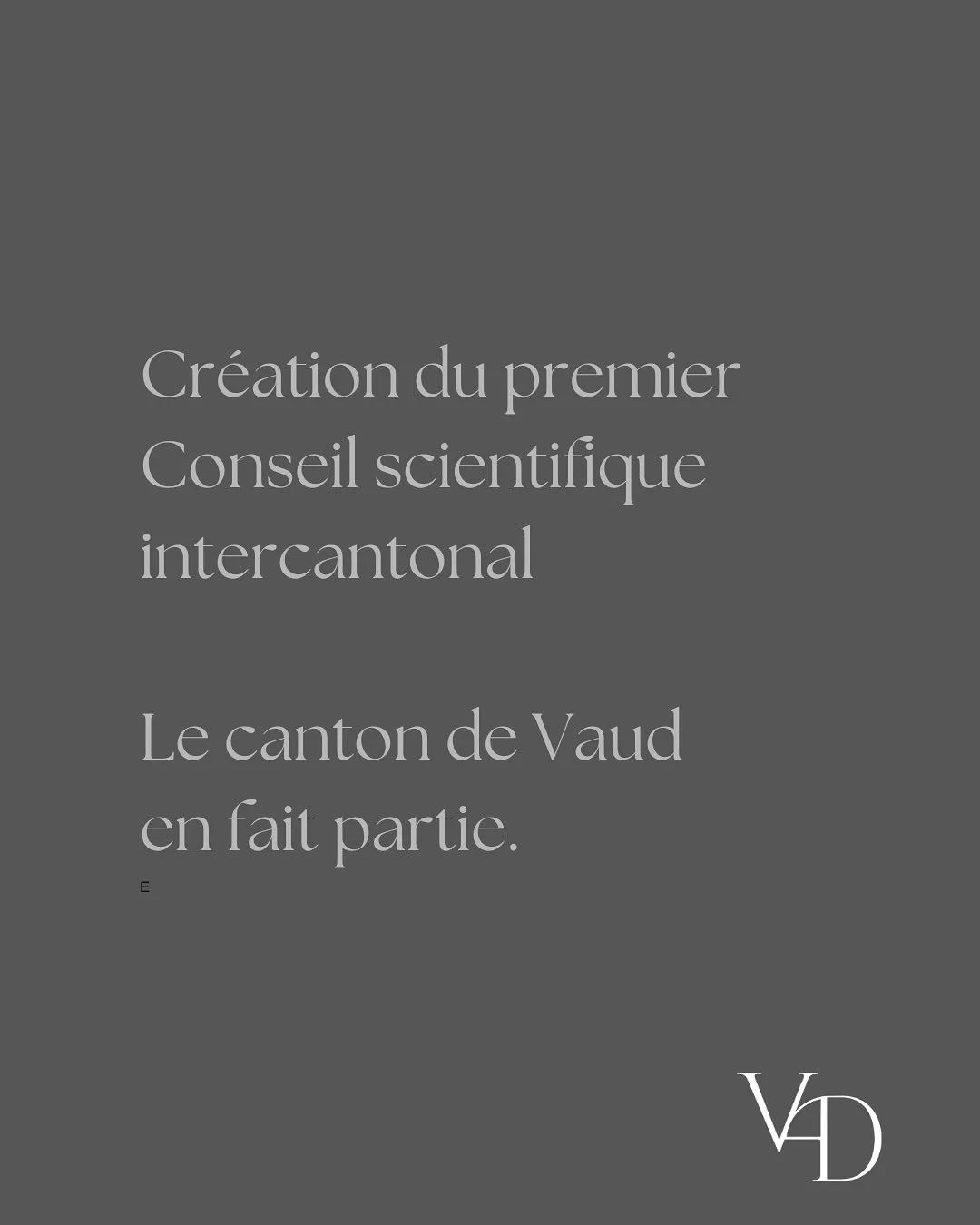🌍 Politique climatique

Je suis tr&egrave;s fi&egrave;re que le canton de Vaud fasse partie du premier Conseil scientifique romand pour le climat ! 

Six cantons romands unissent leurs forces pour mieux faire face aux d&eacute;fis climatiques : Frib