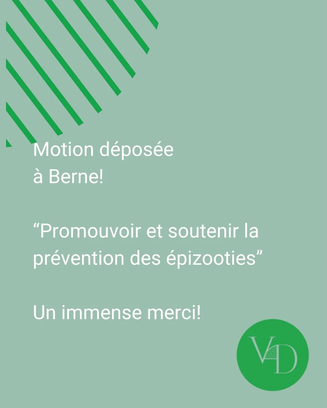 👏🏼Je suis tr&egrave;s heureuse et soulag&eacute;e de constater que les pr&eacute;occupations que j&rsquo;ai port&eacute;es &agrave; Berne ont &eacute;t&eacute; entendues par les d&eacute;put&eacute;s et ont contribu&eacute; &agrave; faire progresse