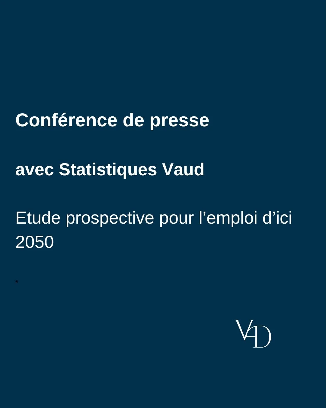 Je suis fi&egrave;re et heureuse d&rsquo;avoir pu pr&eacute;senter cette &eacute;tude prospective sur l&rsquo;emploi &agrave; l&rsquo;horizon 2050, aux c&ocirc;t&eacute;s de Isabelle Moret, vendredi dernier, &agrave; la presse. 🤝

Face aux transform