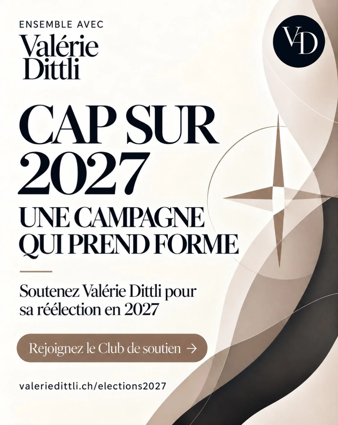 2027 SE PR&Eacute;PARE AUJOURD&rsquo;HUI ! ✨

La campagne prend forme et je me r&eacute;jouis de vivre cette nouvelle aventure avec vous !

Vous souhaitez me soutenir, suivre ma campagne, recevoir les derni&egrave;res actualit&eacute;s et participer 