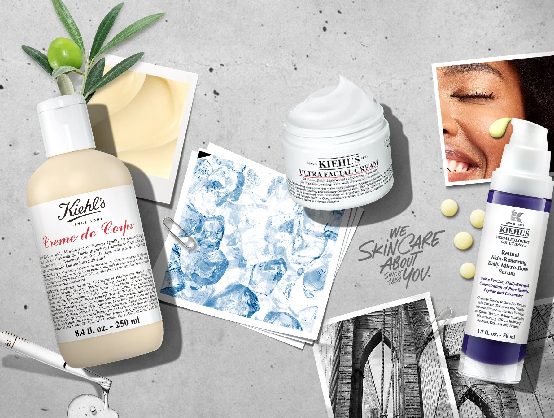 Kiehl's Visual Merchandising