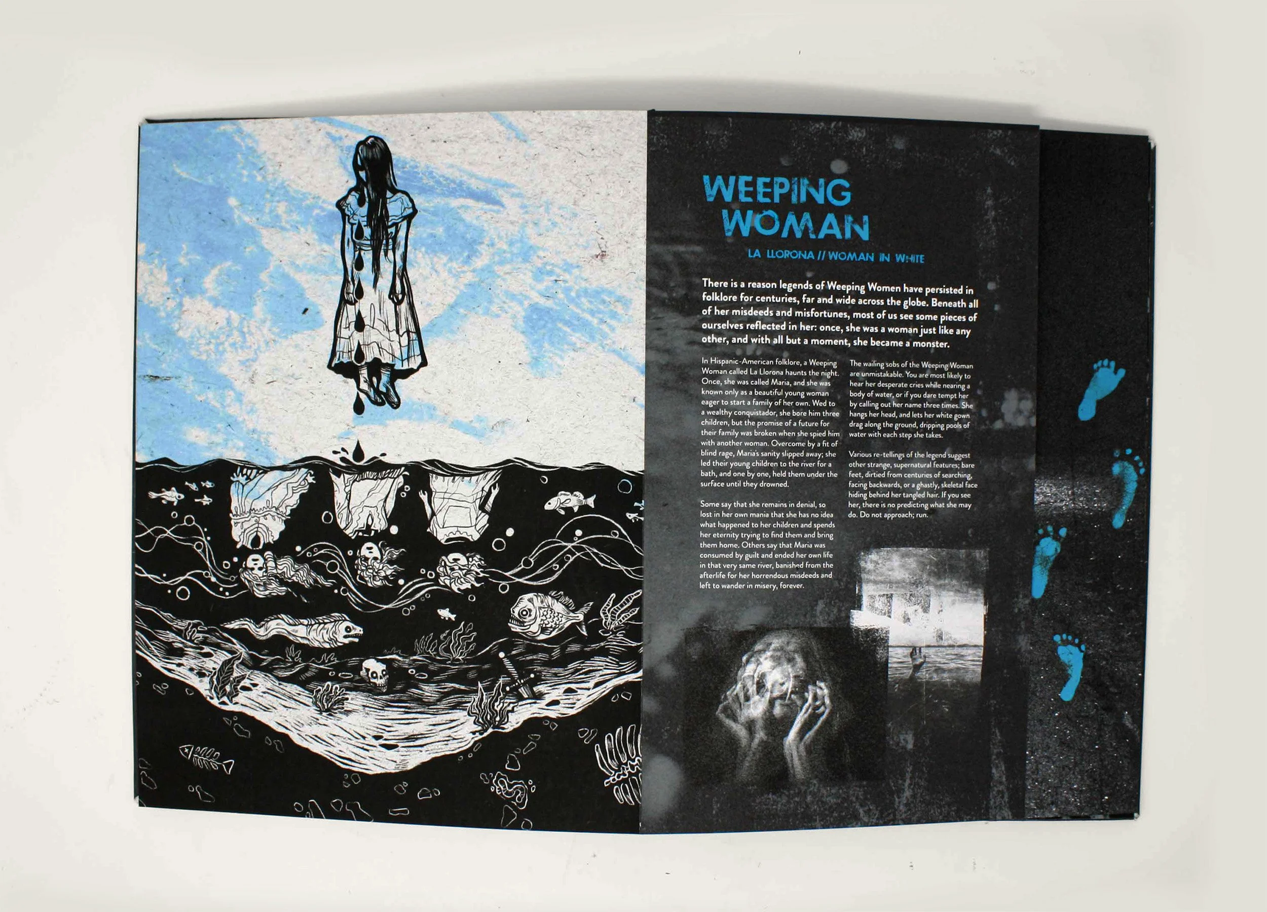 Weeping Woman Spread with Foldout