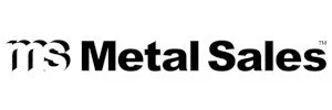 Logo of Metal Sales with stylized initials "MS" on the left.